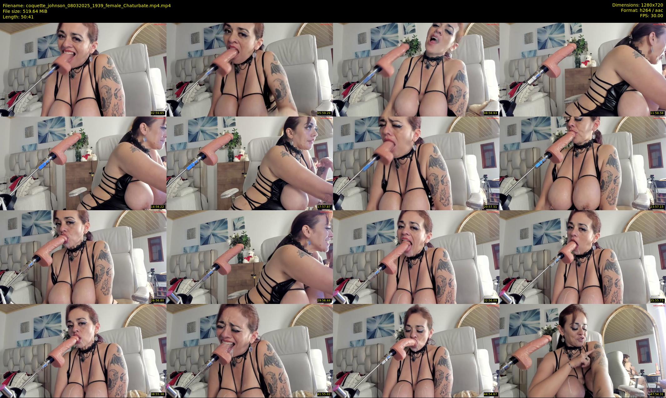 coquette_johnson — 51 minute Chaturbate female cam show recording, 720p, Mar 8, 2025