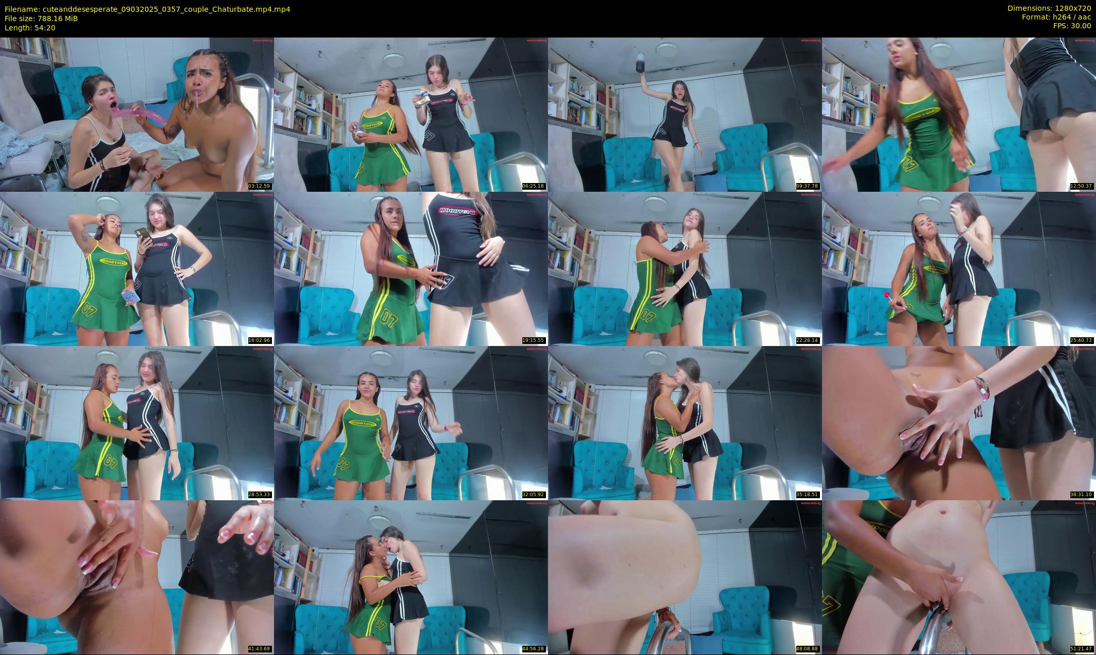 cuteanddesesperate — 55 minute Chaturbate female cam show recording, 720p, Mar 9, 2025