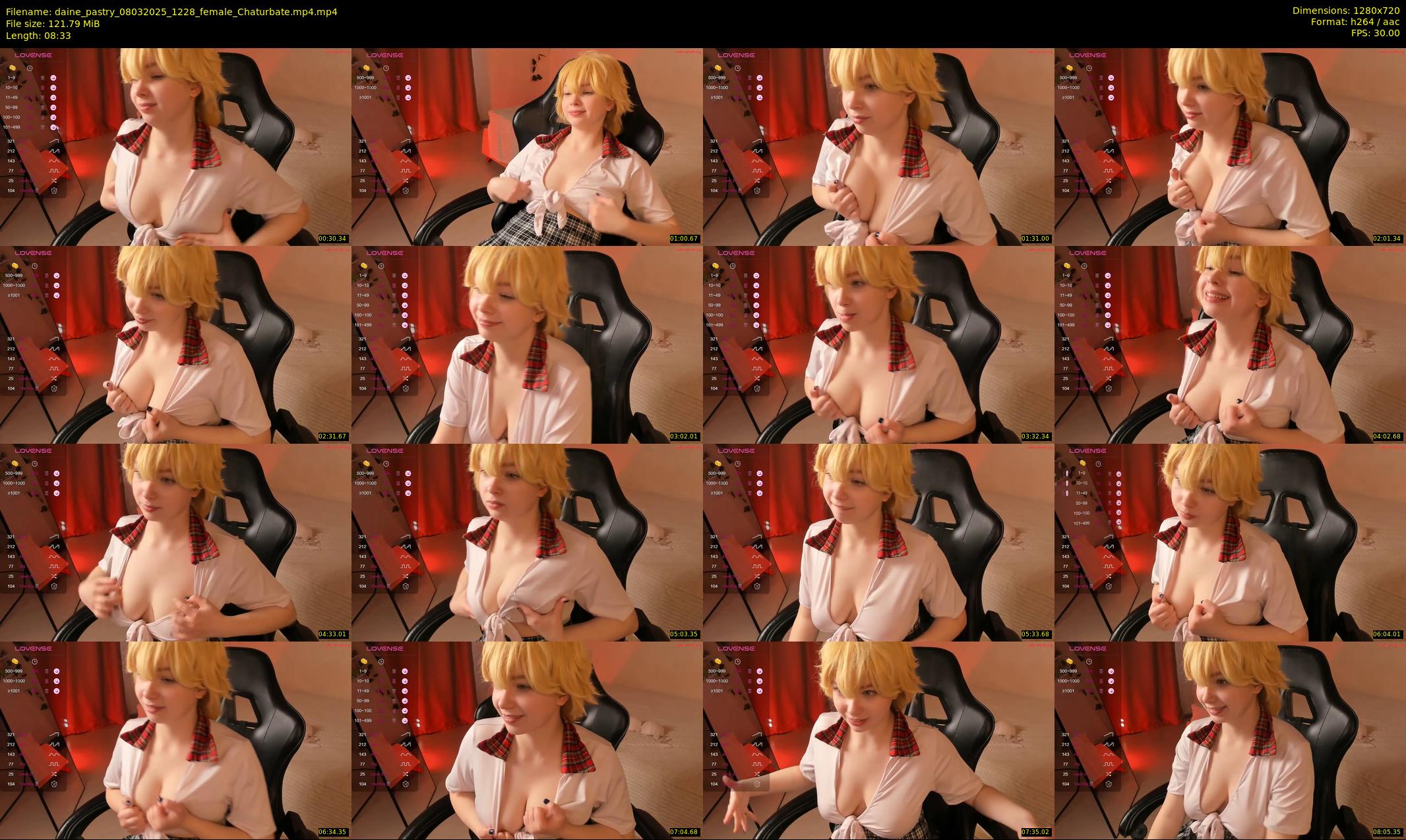 daine_pastry — 9 minute Chaturbate female cam show recording, 720p, Mar 8, 2025
