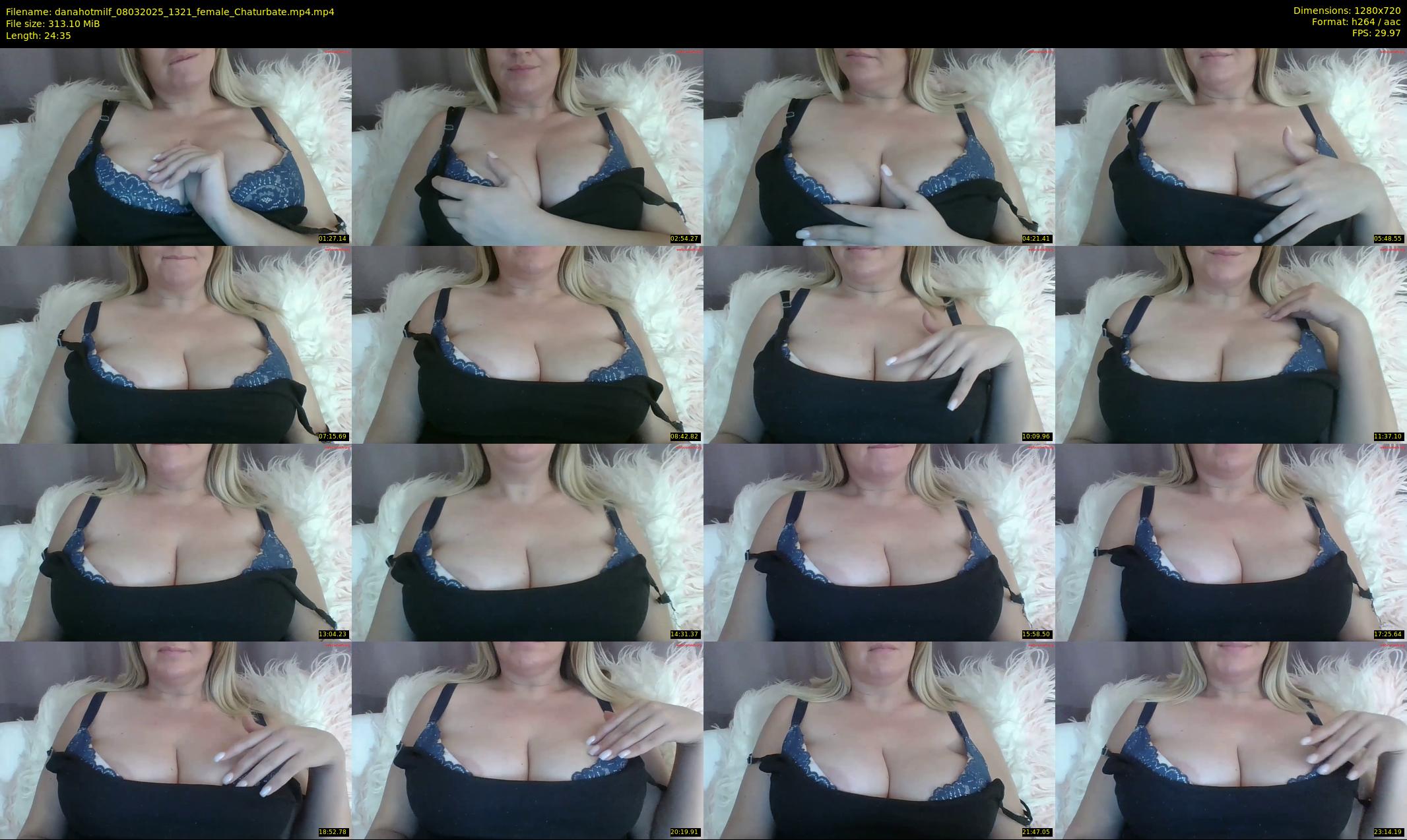 danahotmilf — 25 minute Chaturbate female cam show recording, 720p, Mar 8, 2025