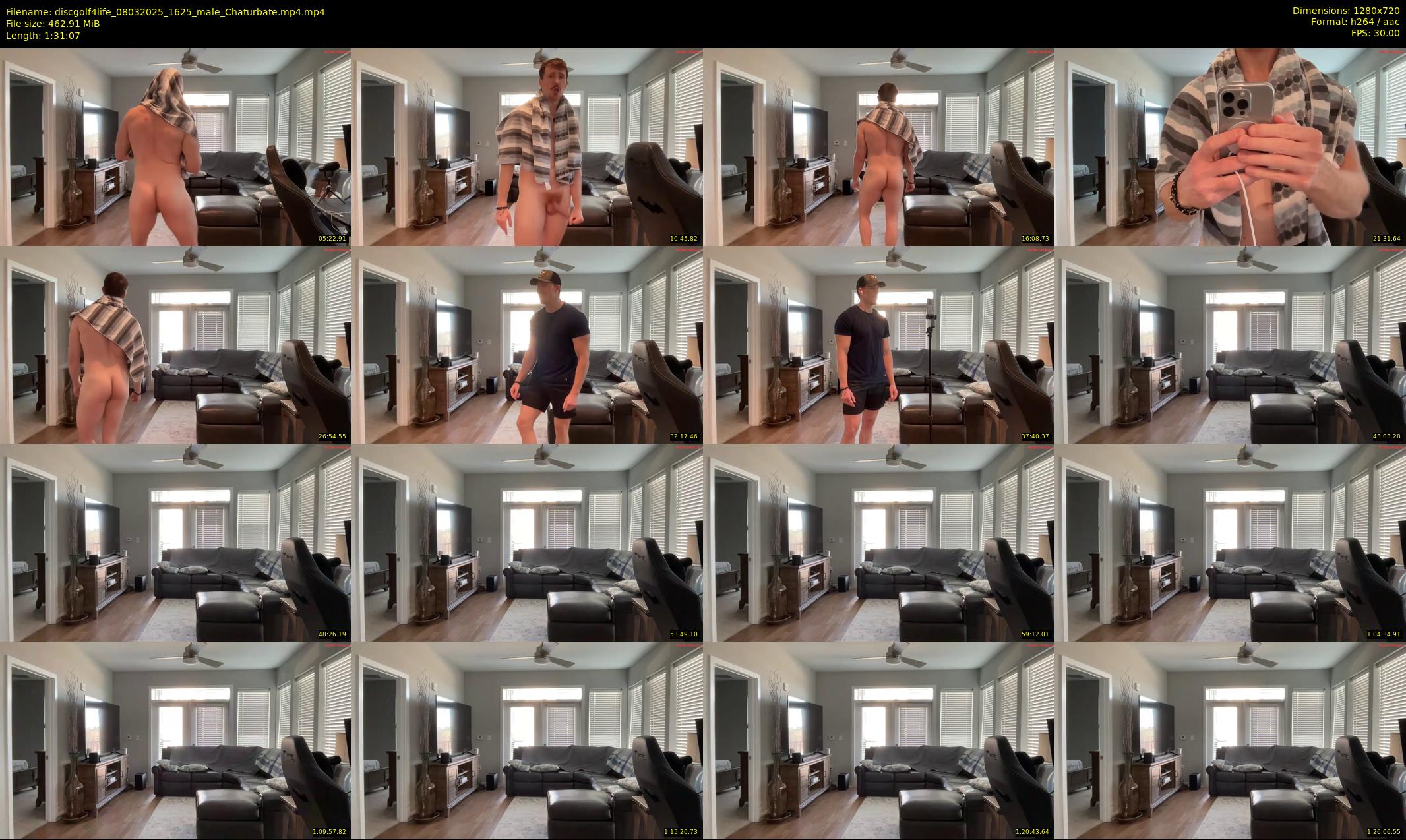discgolf4life — 92 minute Chaturbate male cam show recording, 720p, Mar 8, 2025