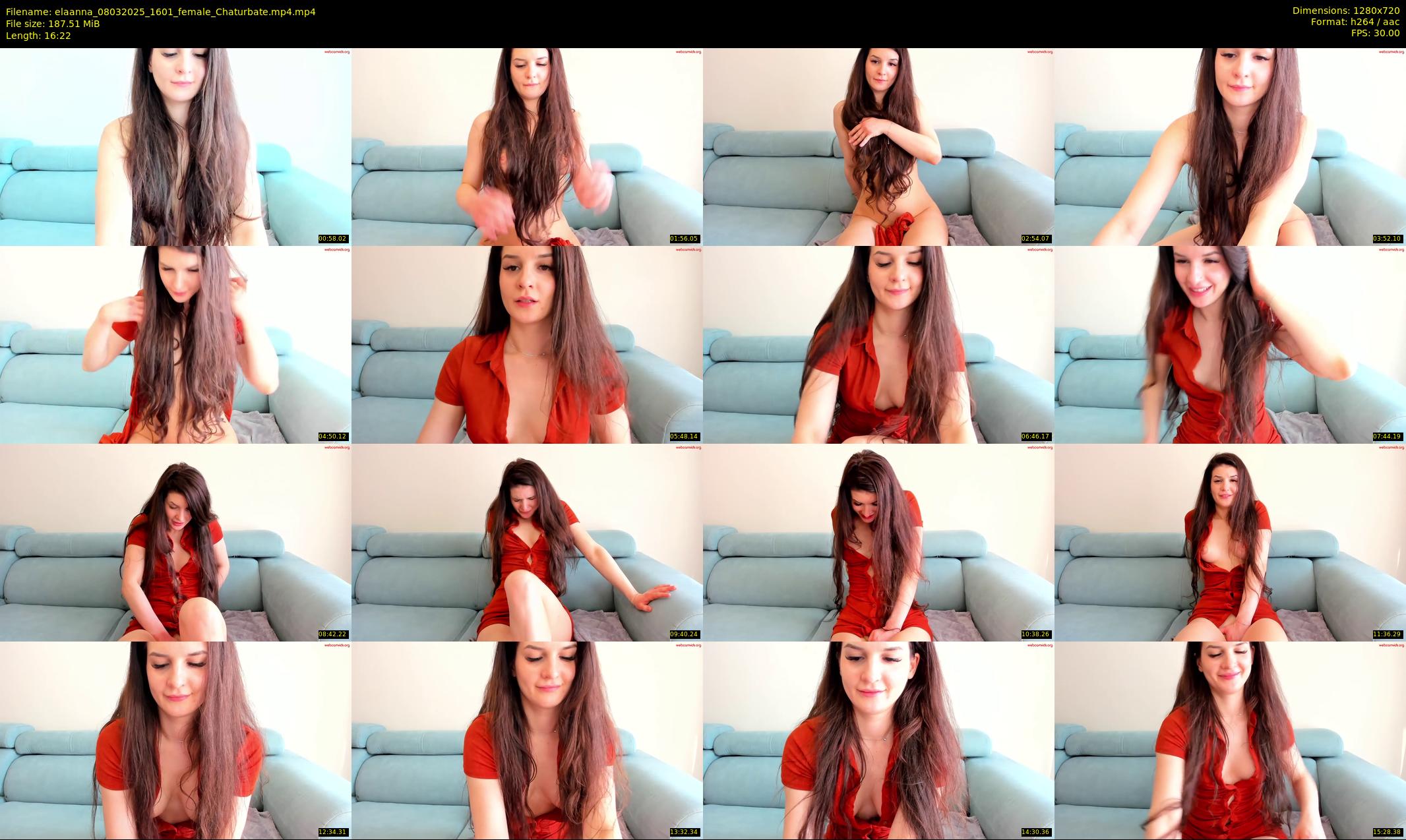 elaanna — 17 minute Chaturbate female cam show recording, 720p, Mar 8, 2025