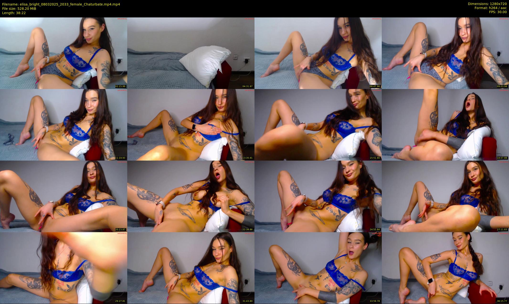 elisa_bright — 39 minute Chaturbate female cam show recording, 720p, Mar 8, 2025