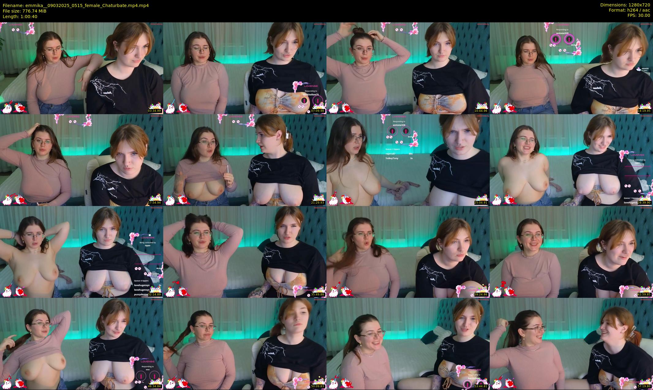 emmika_ — 61 minute Chaturbate female cam show recording, 720p, Mar 9, 2025