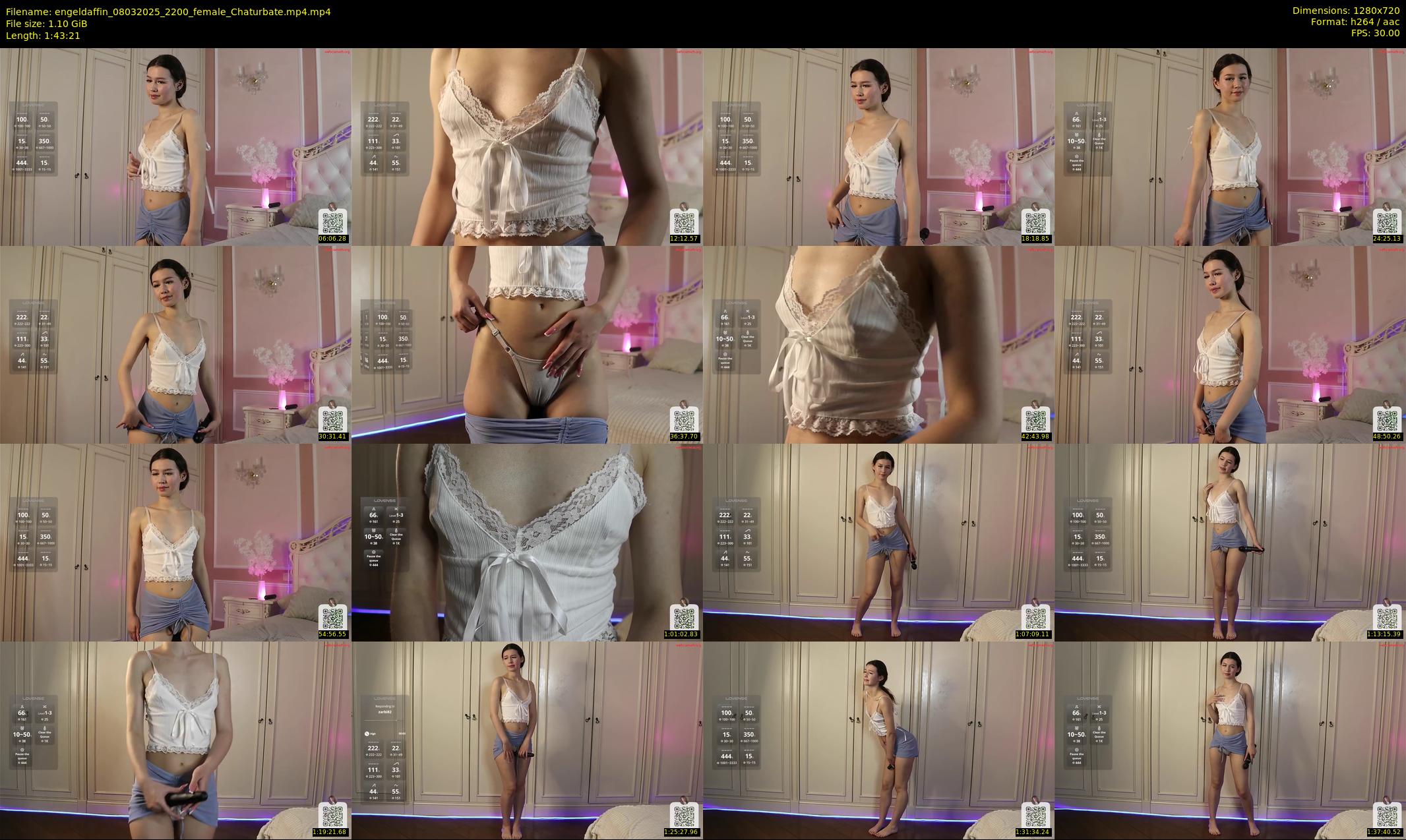 engeldaffin — 104 minute Chaturbate female cam show recording, 720p, Mar 8, 2025