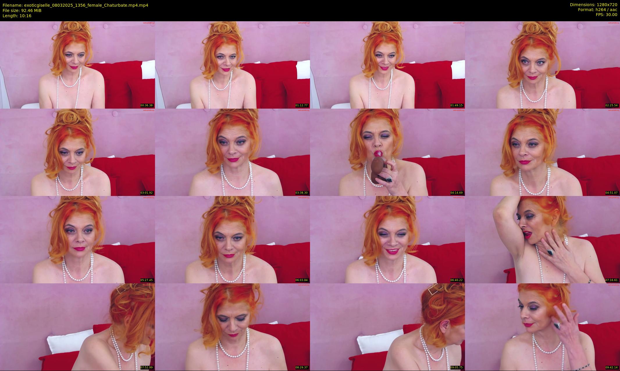 exoticgiselle — 11 minute Chaturbate female cam show recording, 720p, Mar 8, 2025