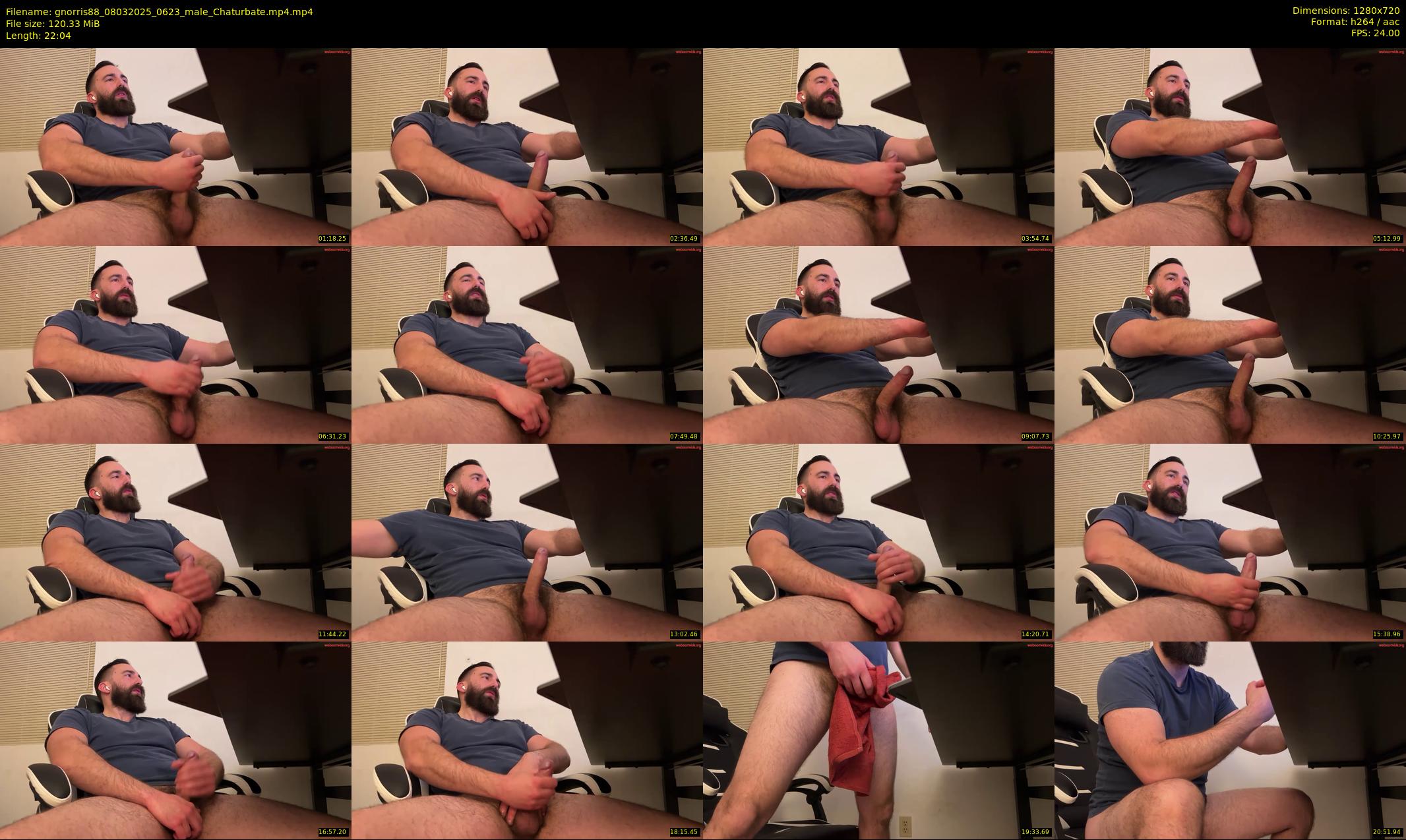 gnorris88 — 23 minute Chaturbate male cam show recording, 720p, Mar 8, 2025