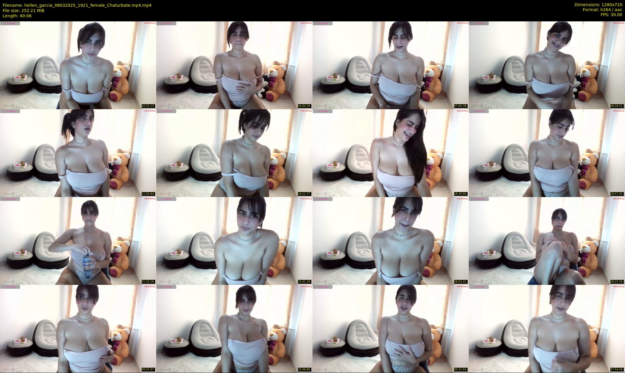 hellen_garcia — 41 minute Chaturbate female cam show recording, 720p, Mar 8, 2025