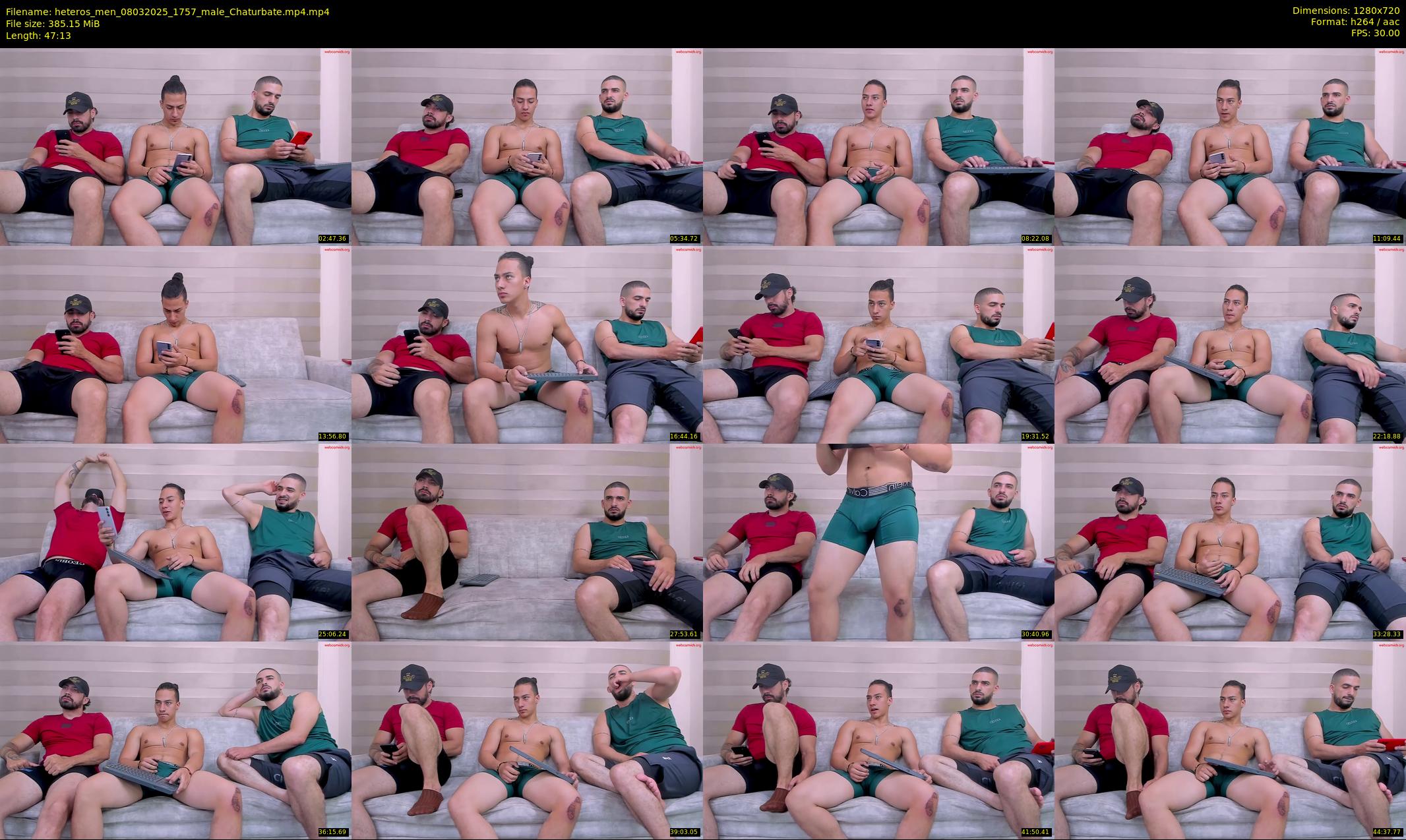 heteros_men — 48 minute Chaturbate male cam show recording, 720p, Mar 8, 2025