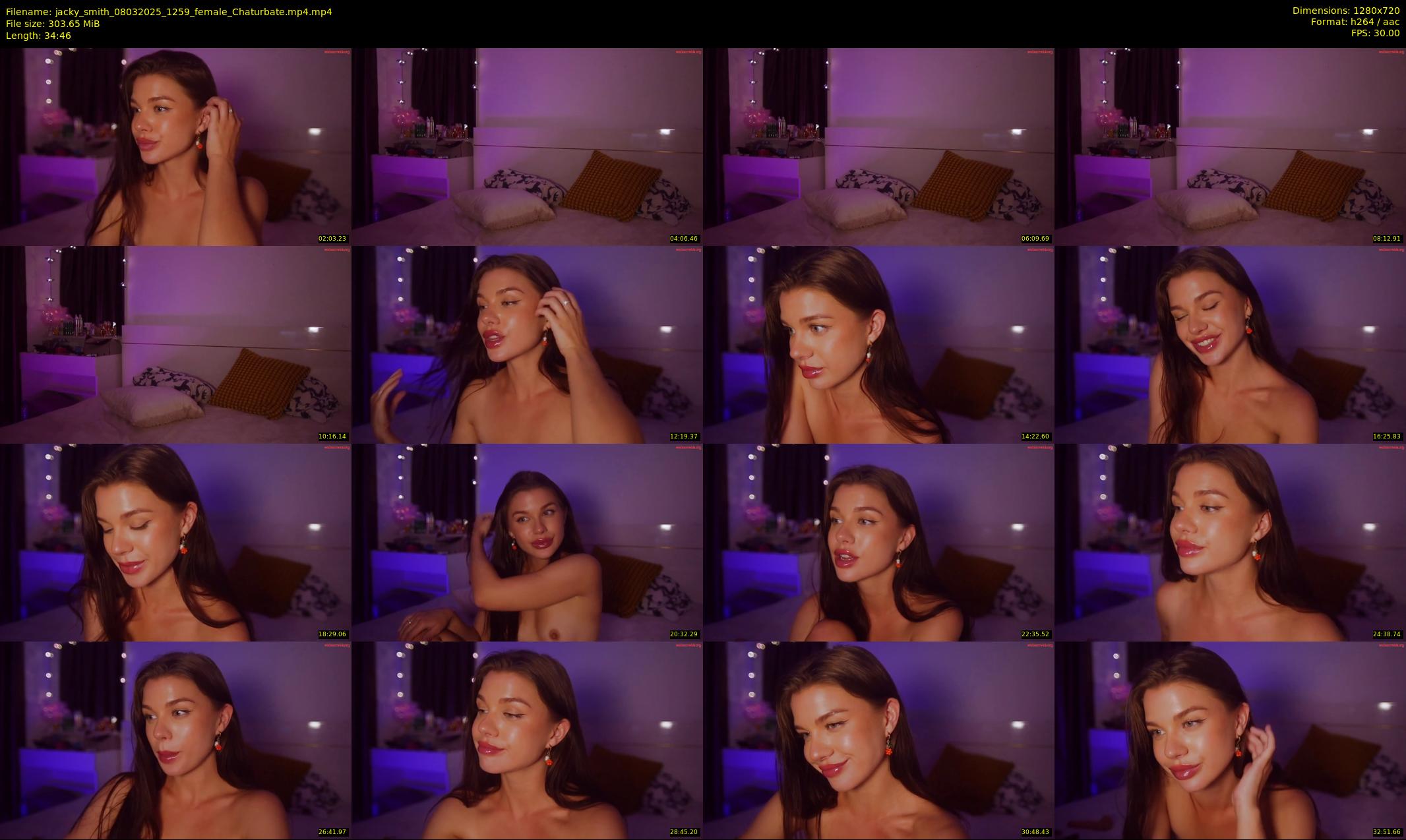 jacky_smith — 35 minute Chaturbate female cam show recording, 720p, Mar 8, 2025