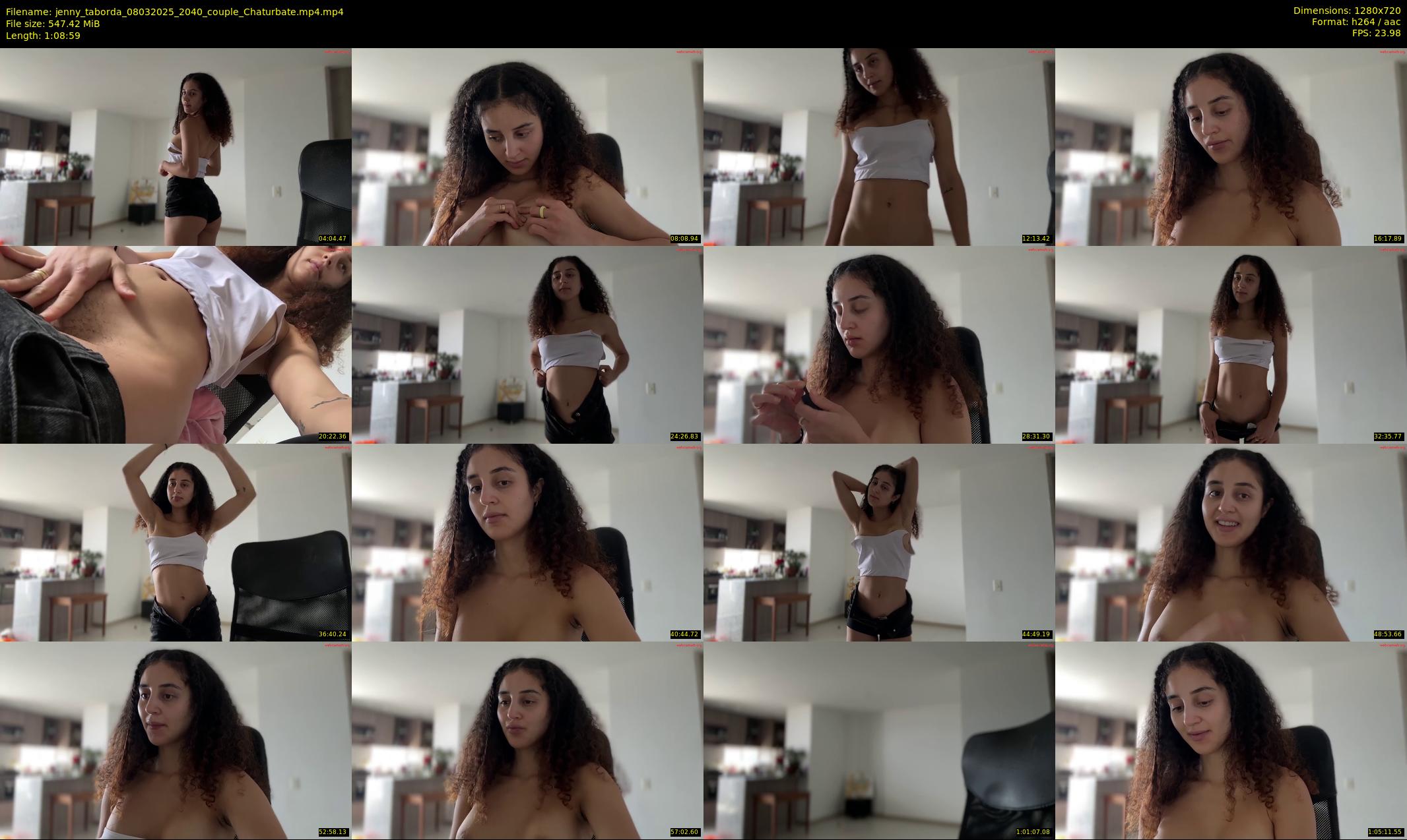 jenny_taborda — 69 minute Chaturbate female cam show recording, 720p, Mar 8, 2025
