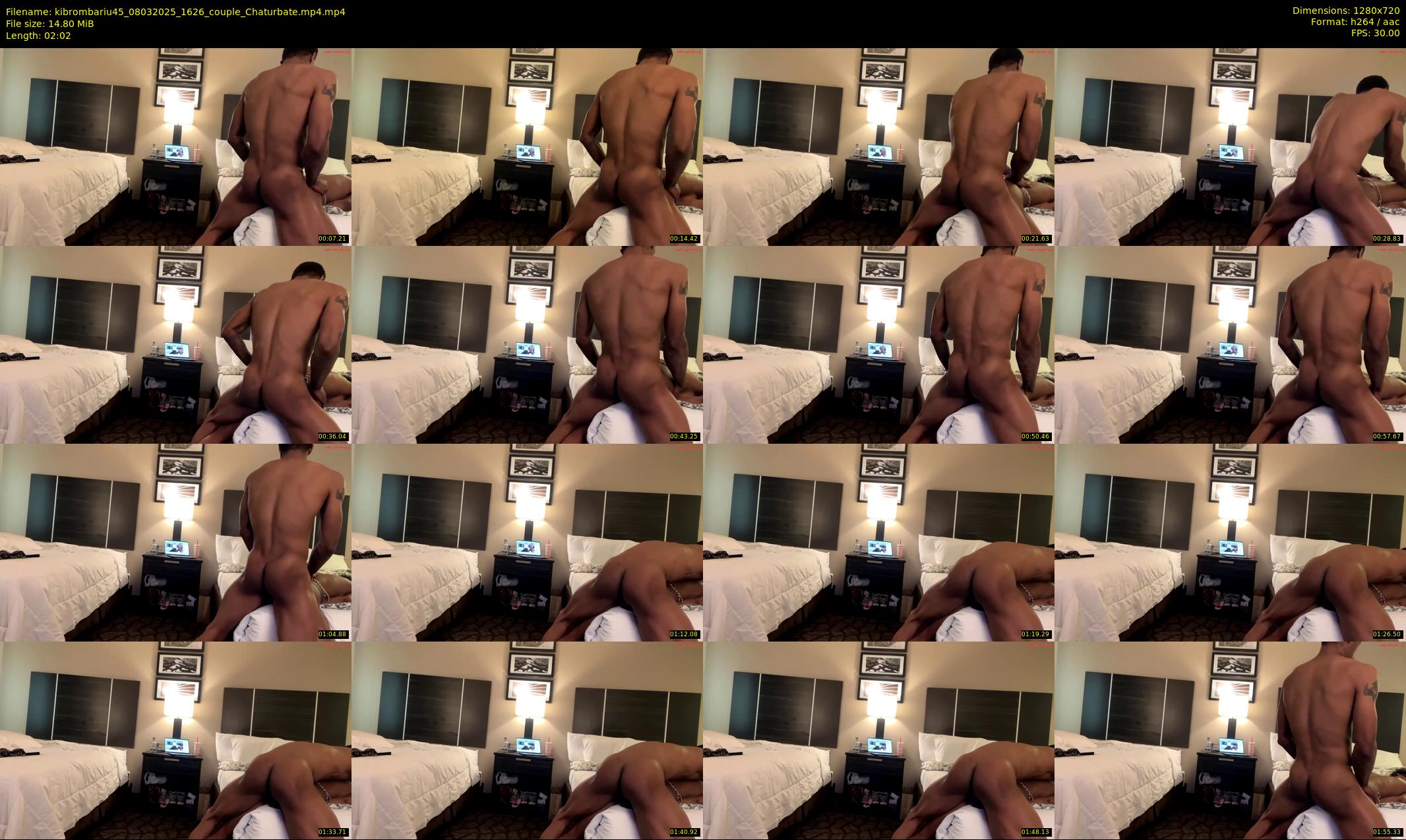 kibrombariu45 — 3 minute Chaturbate couple cam show recording, 720p, Mar 8, 2025