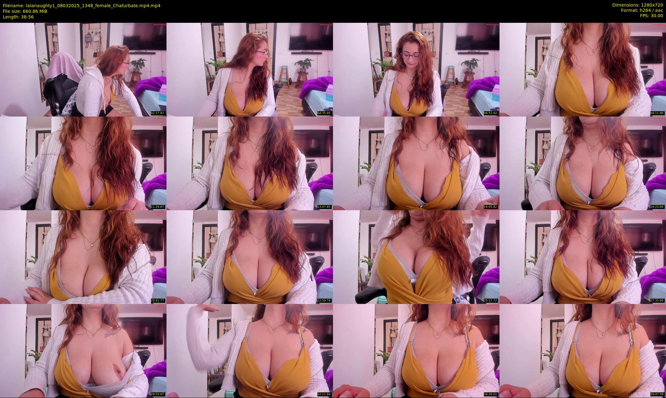 lalanaughty1 — 39 minute Chaturbate female cam show recording, 720p, Mar 8, 2025