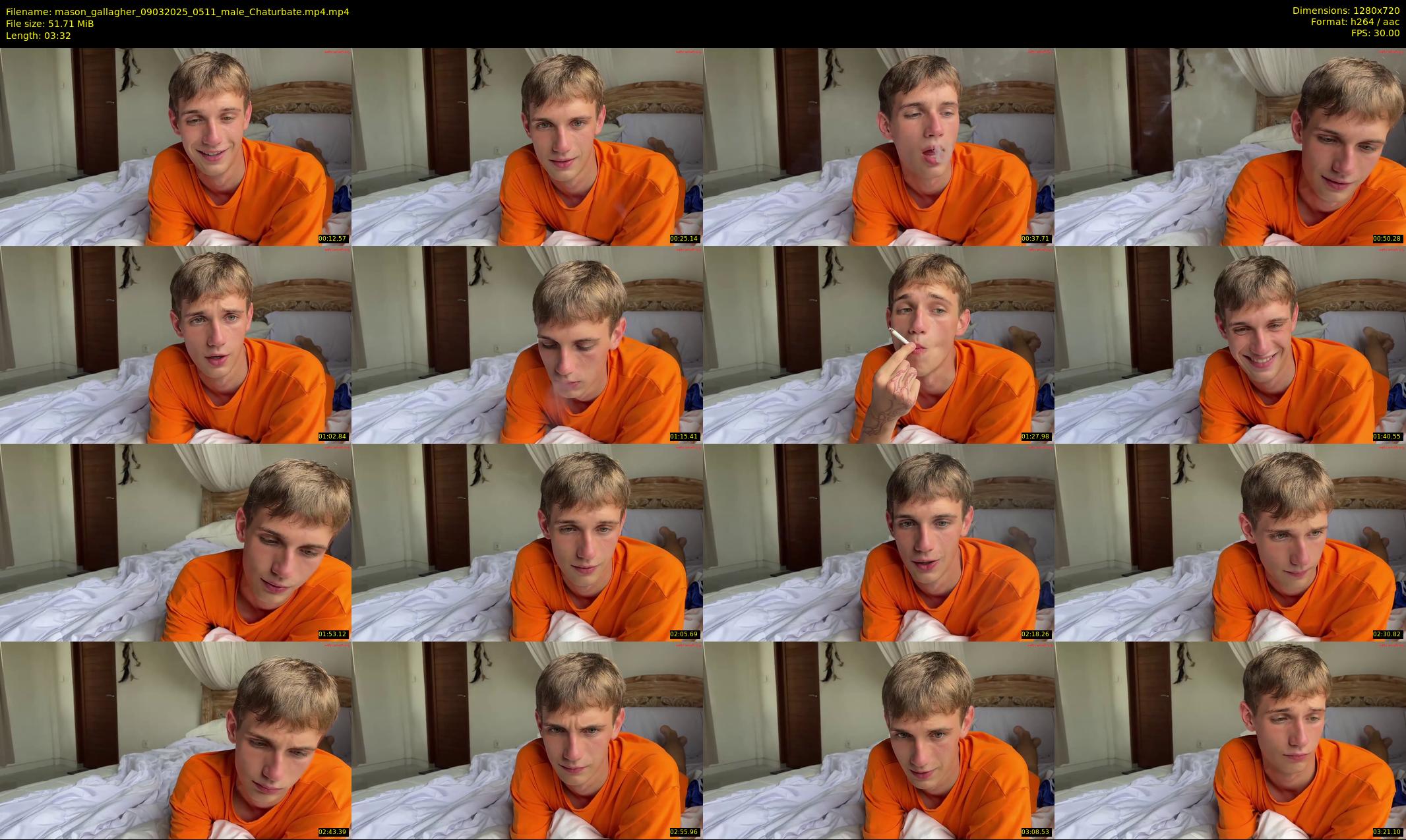 mason_gallagher — 4 minute Chaturbate male cam show recording, 720p, Mar 9, 2025