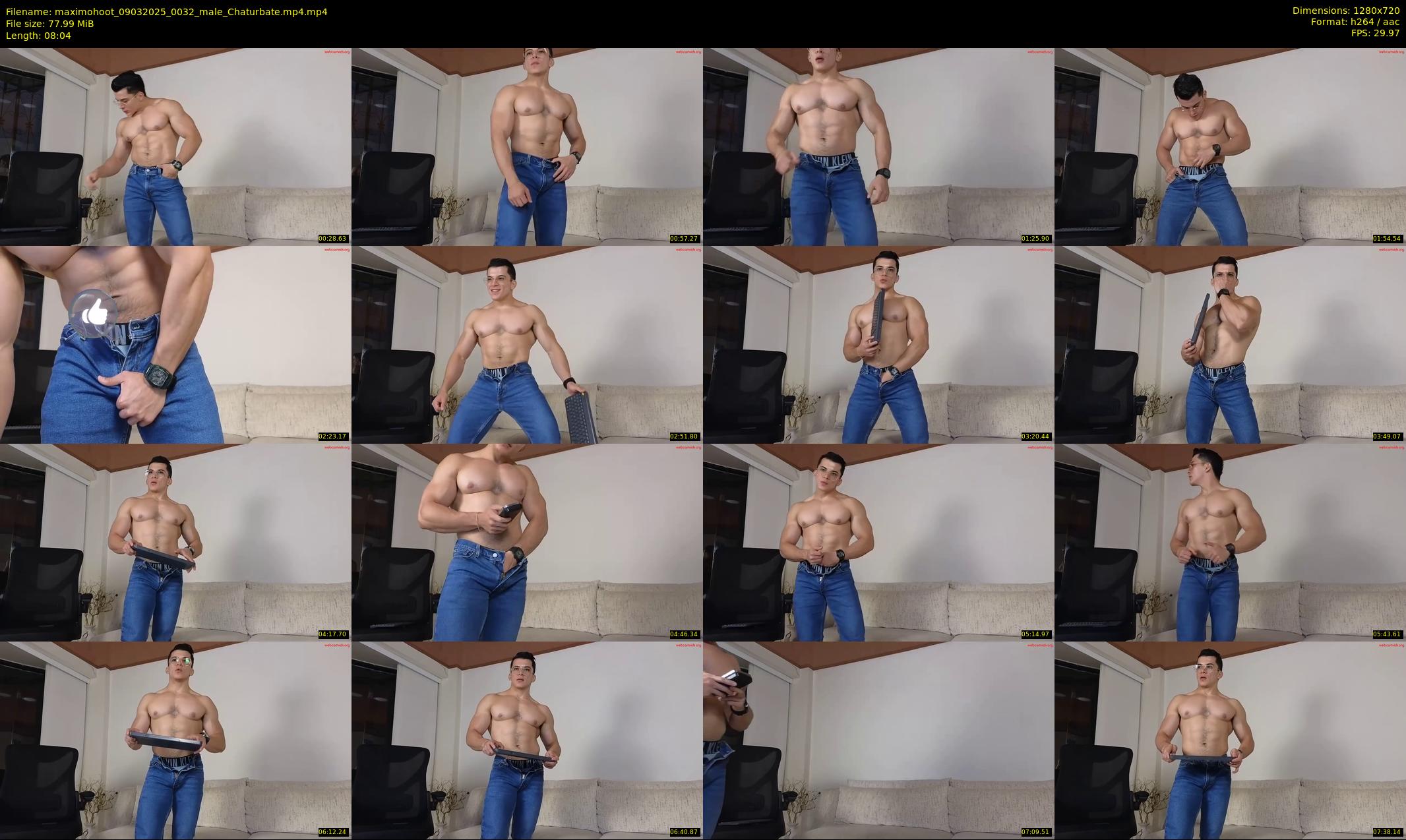 maximohoot — 9 minute Chaturbate male cam show recording, 720p, Mar 9, 2025