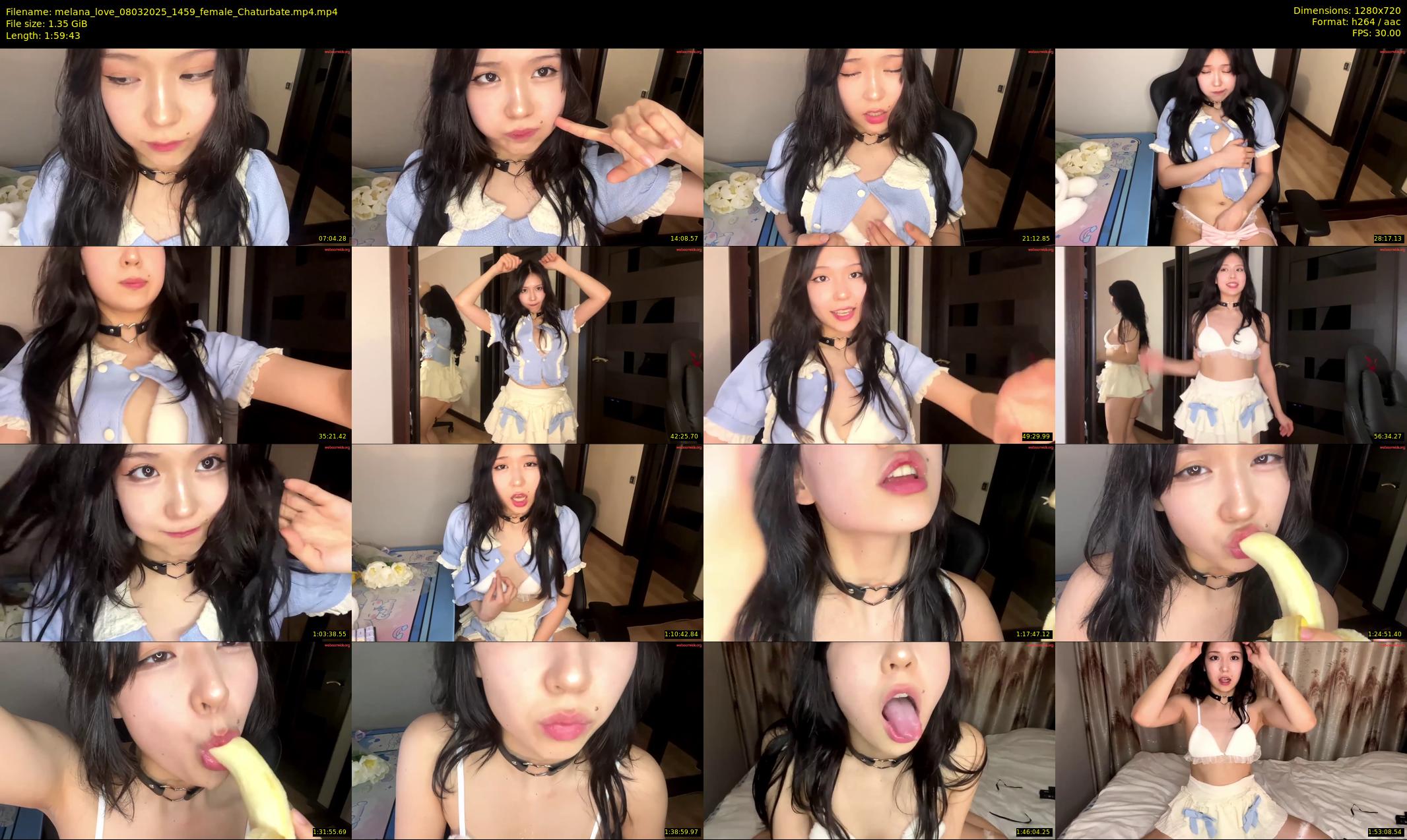 melana_love — 120 minute Chaturbate female cam show recording, 720p, Mar 8, 2025