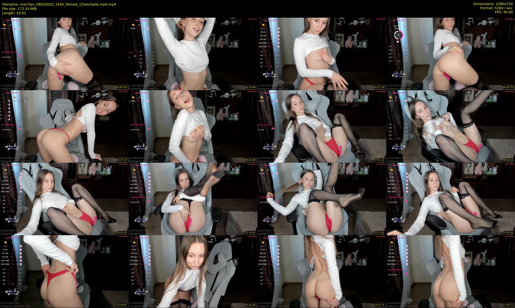 merrilyn — 20 minute Chaturbate female cam show recording, 720p, Mar 8, 2025