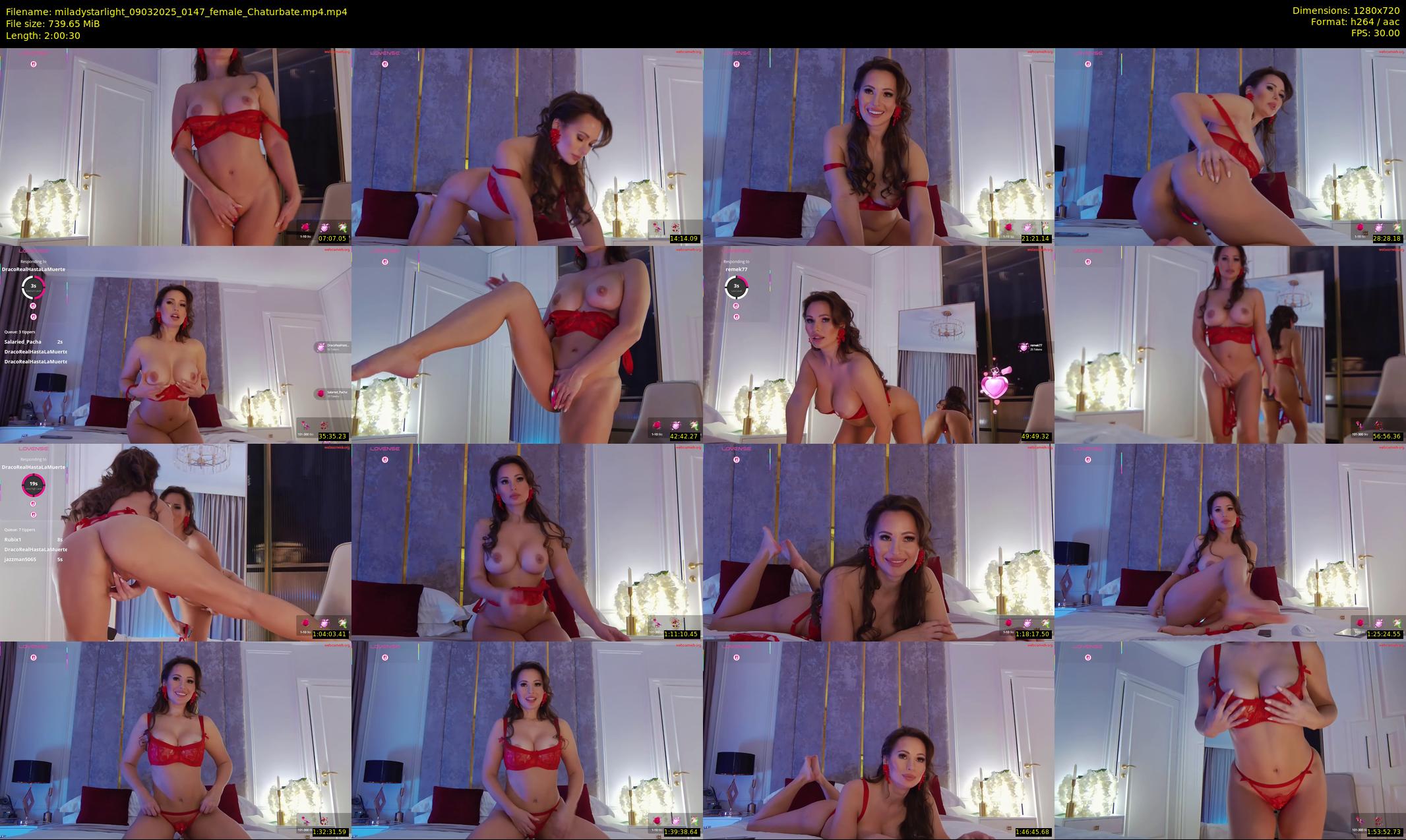 miladystarlight — 121 minute Chaturbate female cam show recording, 720p, Mar 9, 2025