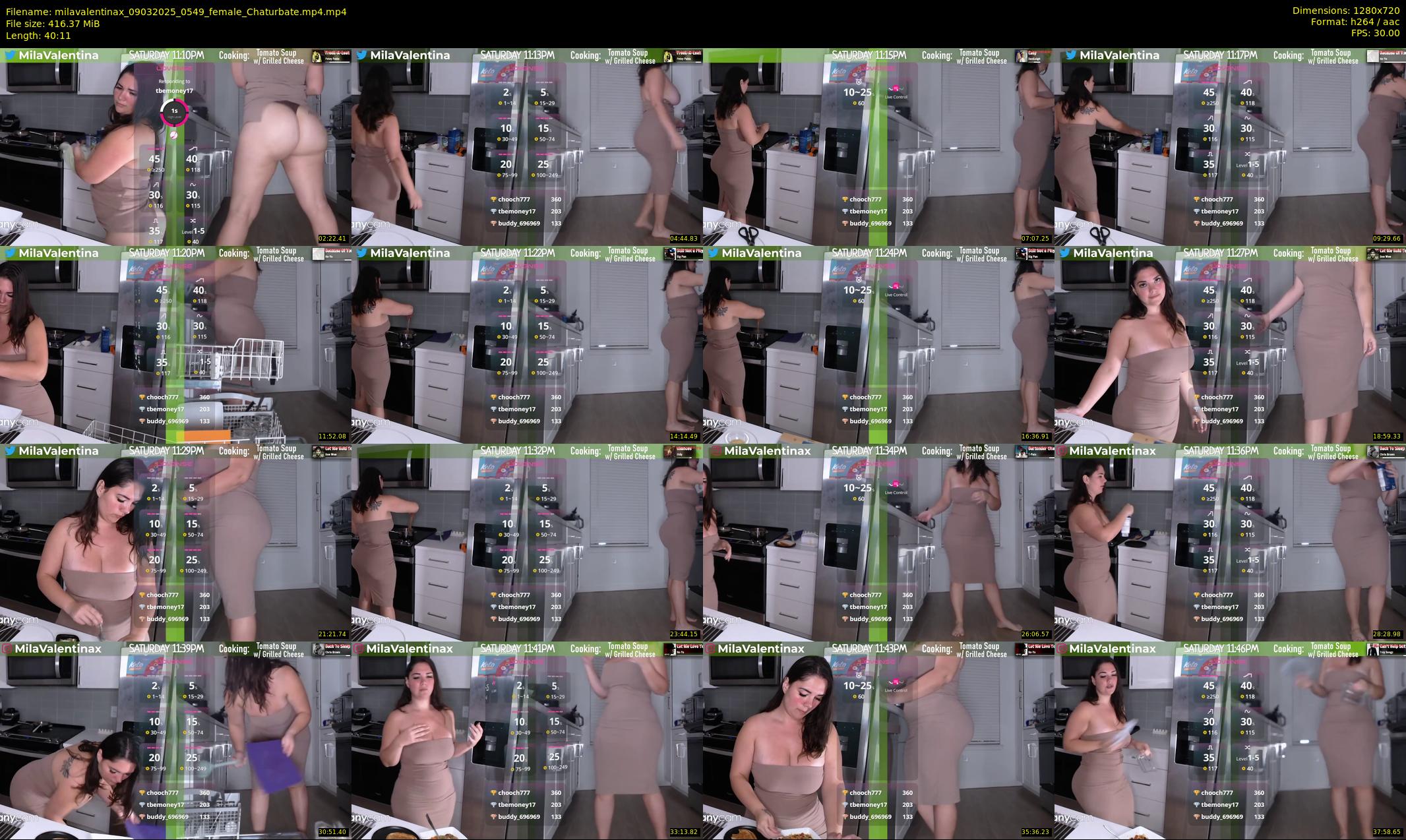 milavalentinax — 41 minute Chaturbate female cam show recording, 720p, Mar 9, 2025