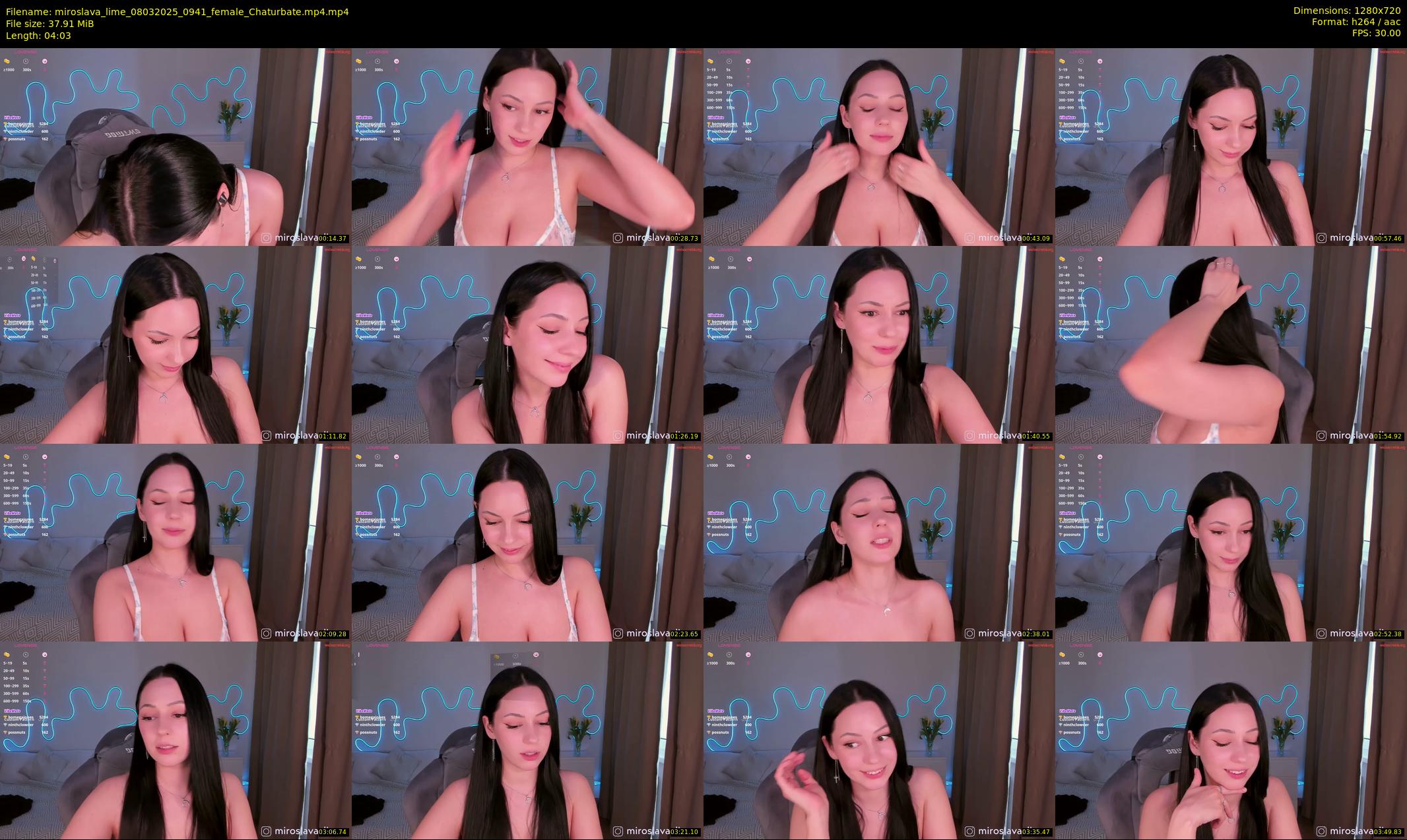 miroslava_lime — 5 minute Chaturbate female cam show recording, 720p, Mar 8, 2025