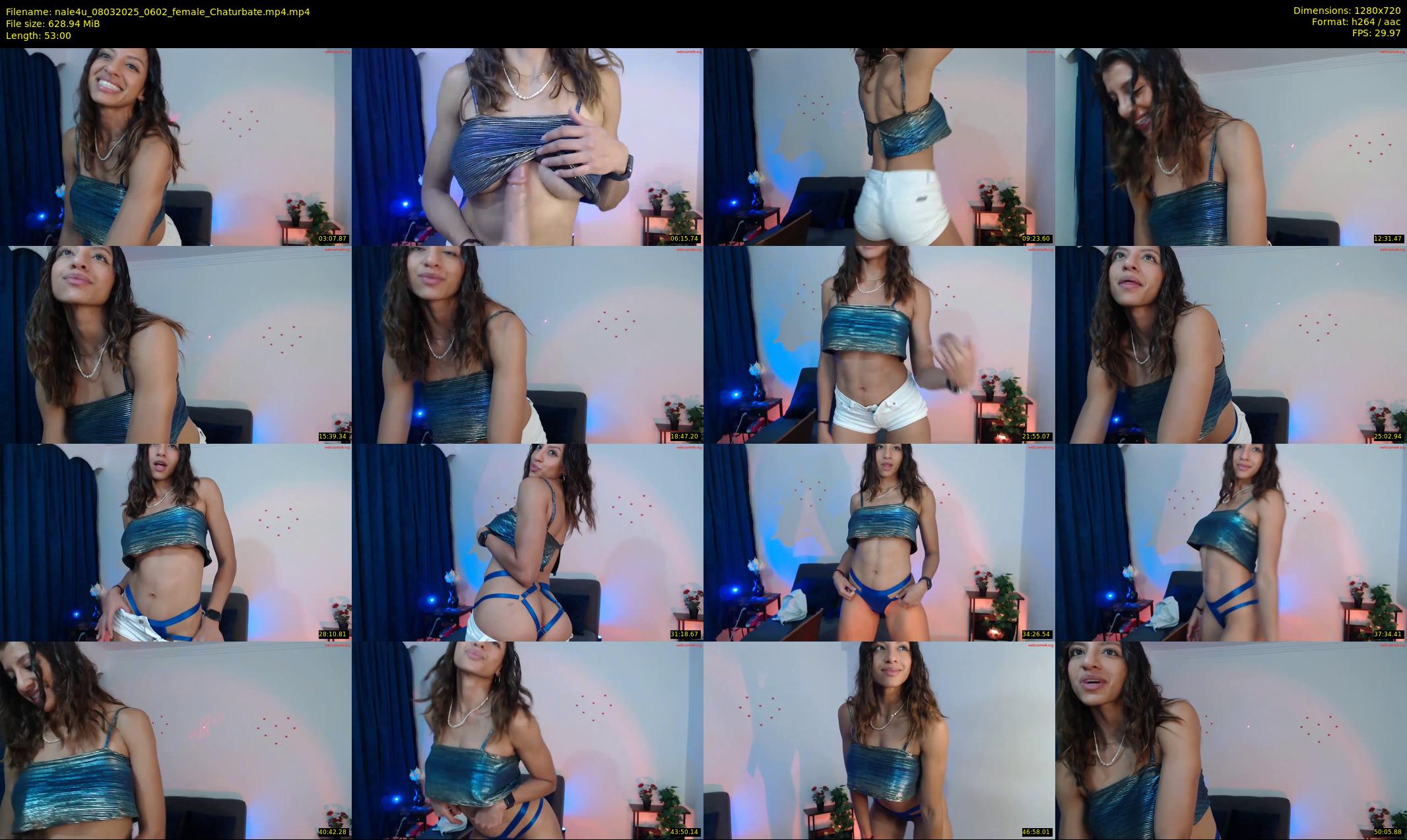 nale4u — 53 minute Chaturbate female cam show recording, 720p, Mar 8, 2025