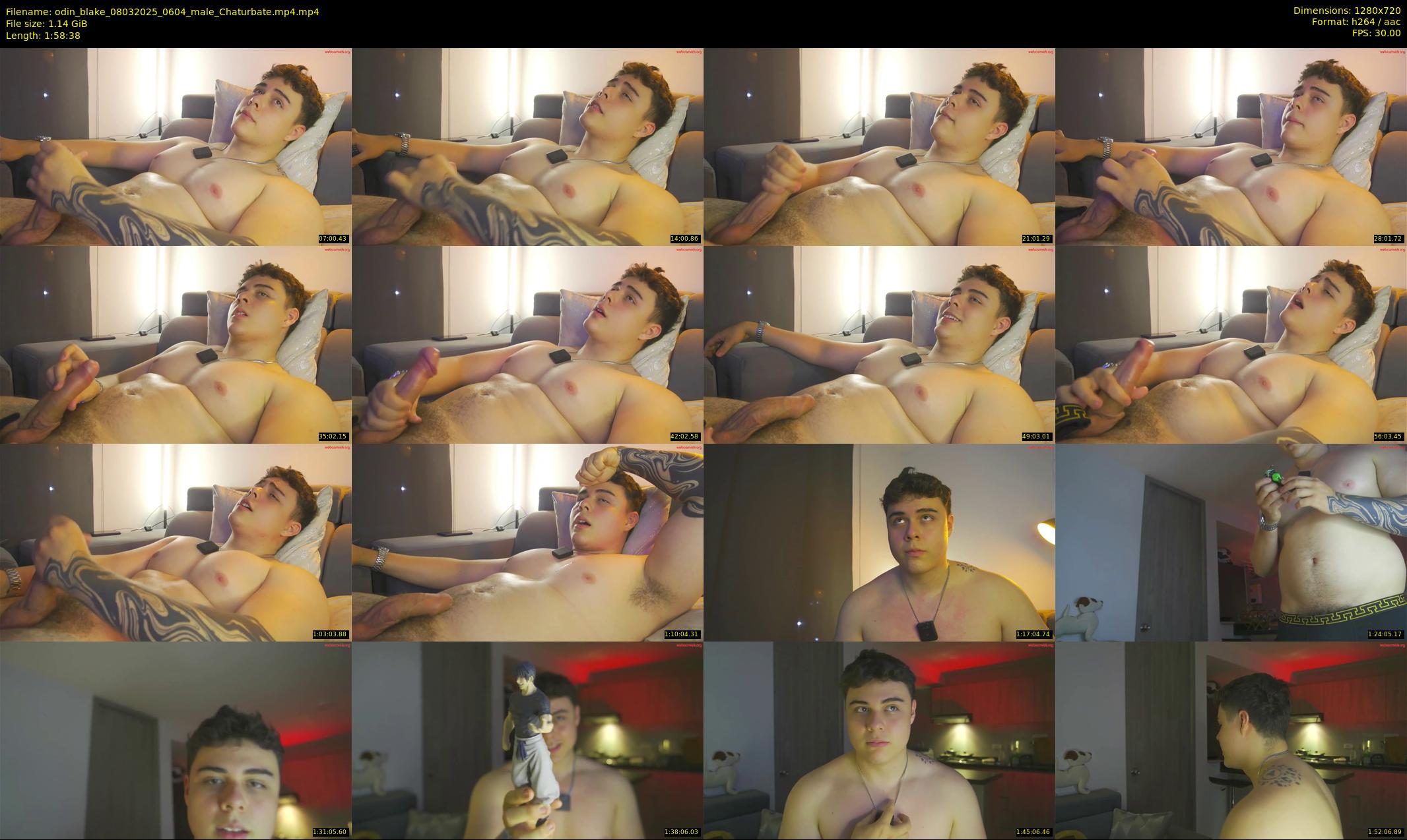 odin_blake — 119 minute Chaturbate male cam show recording, 720p, Mar 8, 2025