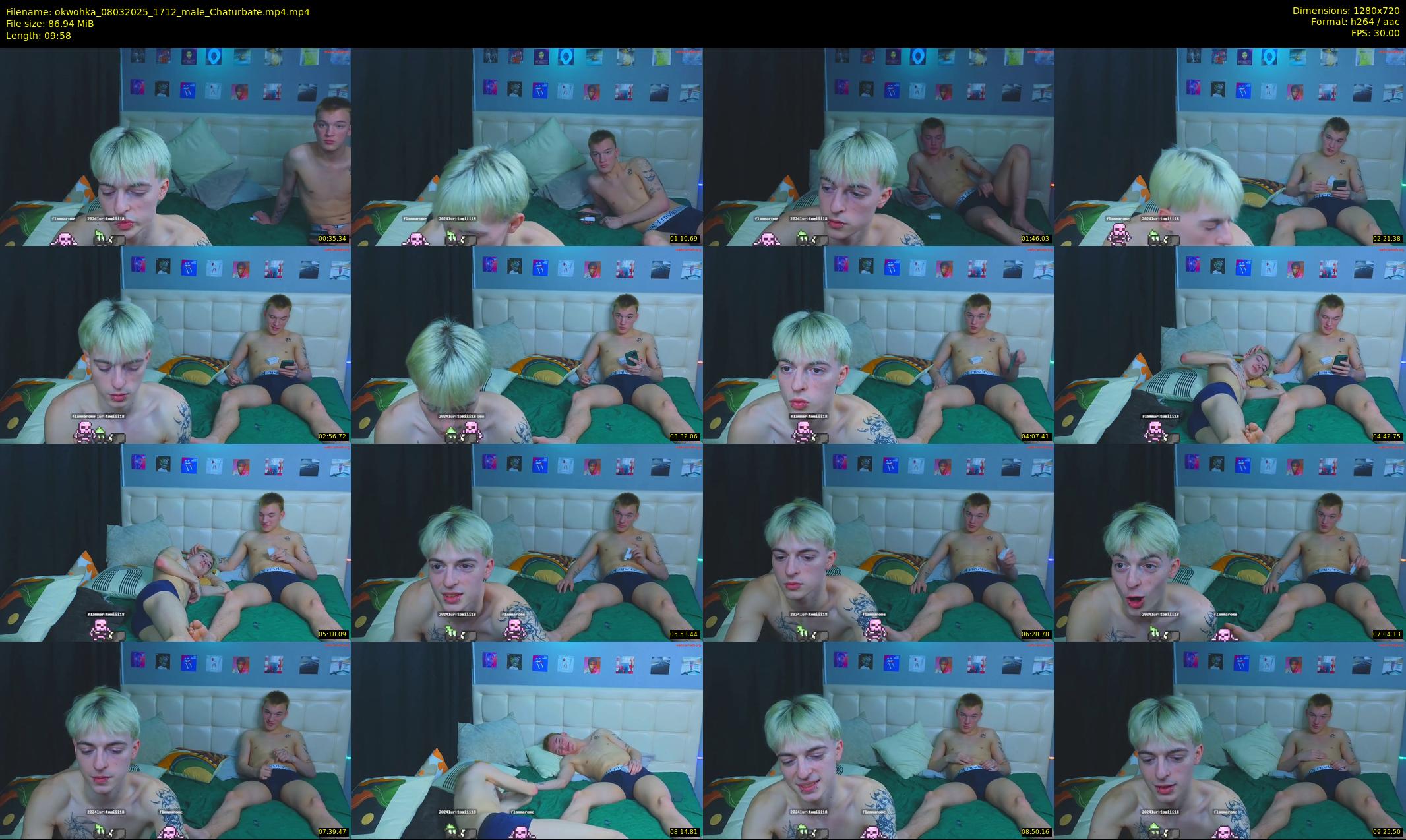 okwohka — 10 minute Chaturbate couple cam show recording, 720p, Mar 8, 2025