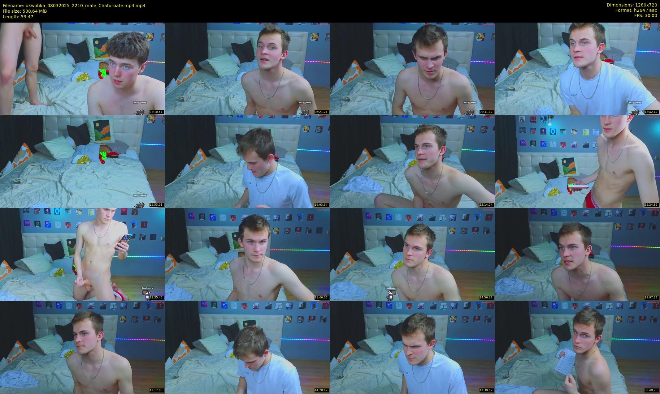 okwohka — 54 minute Chaturbate couple cam show recording, 720p, Mar 8, 2025
