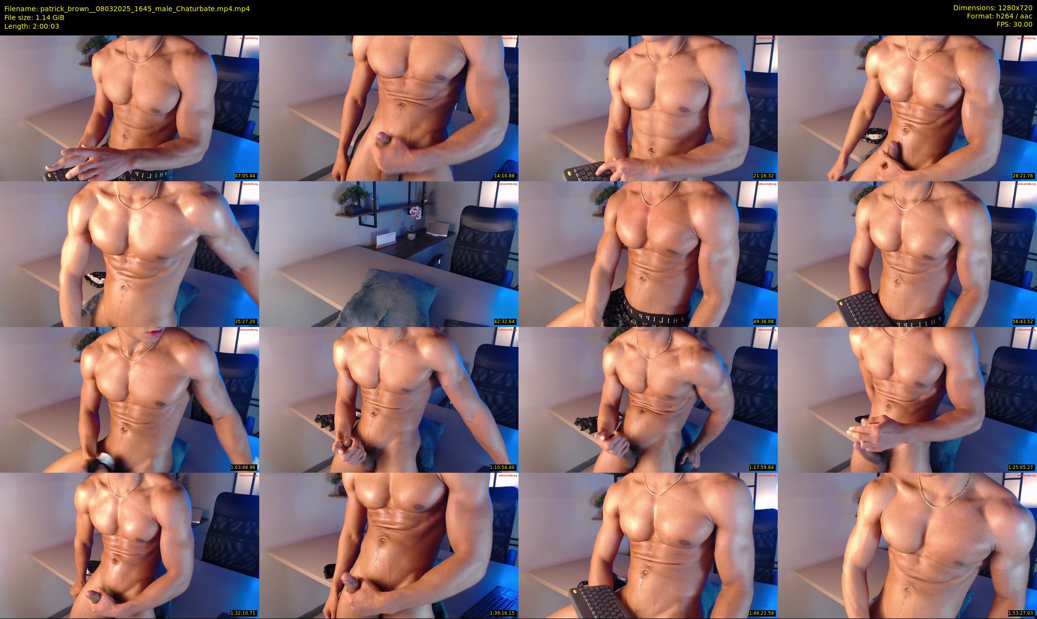 patrick_brown_ — 121 minute Chaturbate male cam show recording, 720p, Mar 8, 2025
