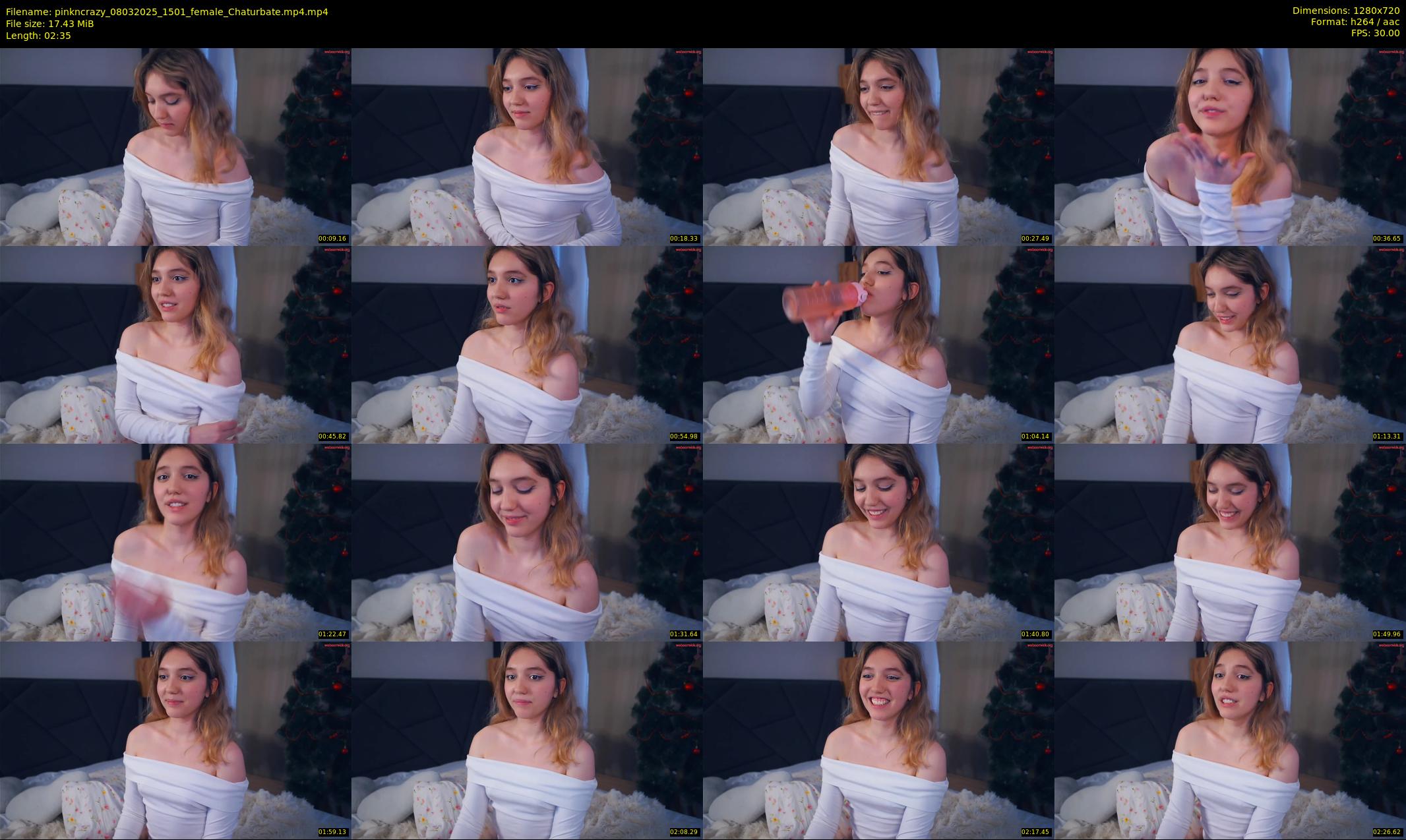 pinkncrazy — 3 minute Chaturbate female cam show recording, 720p, Mar 8, 2025