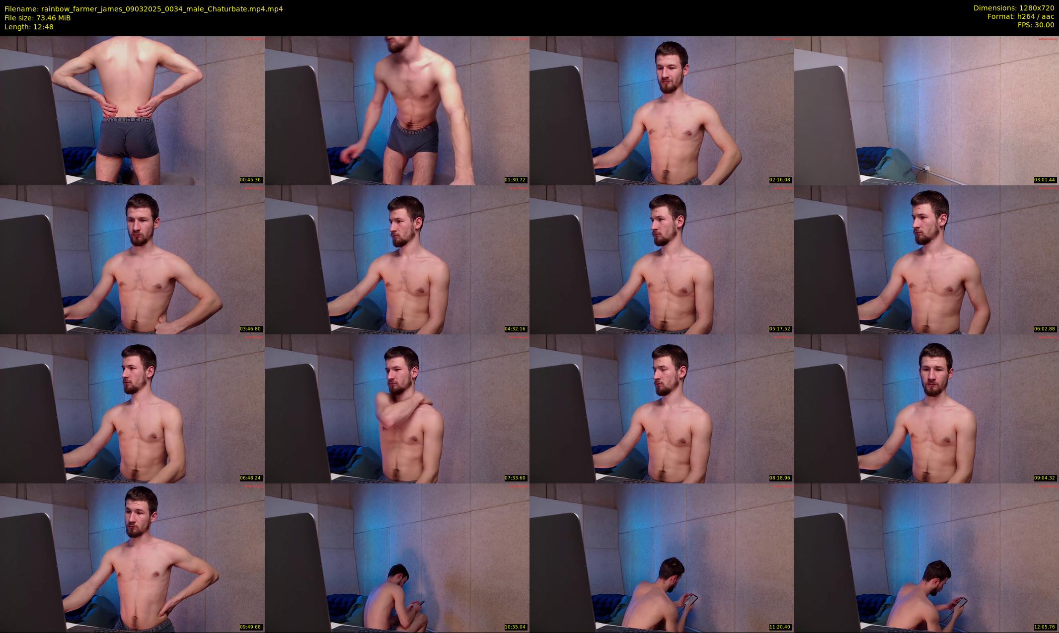 rainbow_farmer_james — 13 minute Chaturbate male cam show recording, 720p, Mar 9, 2025