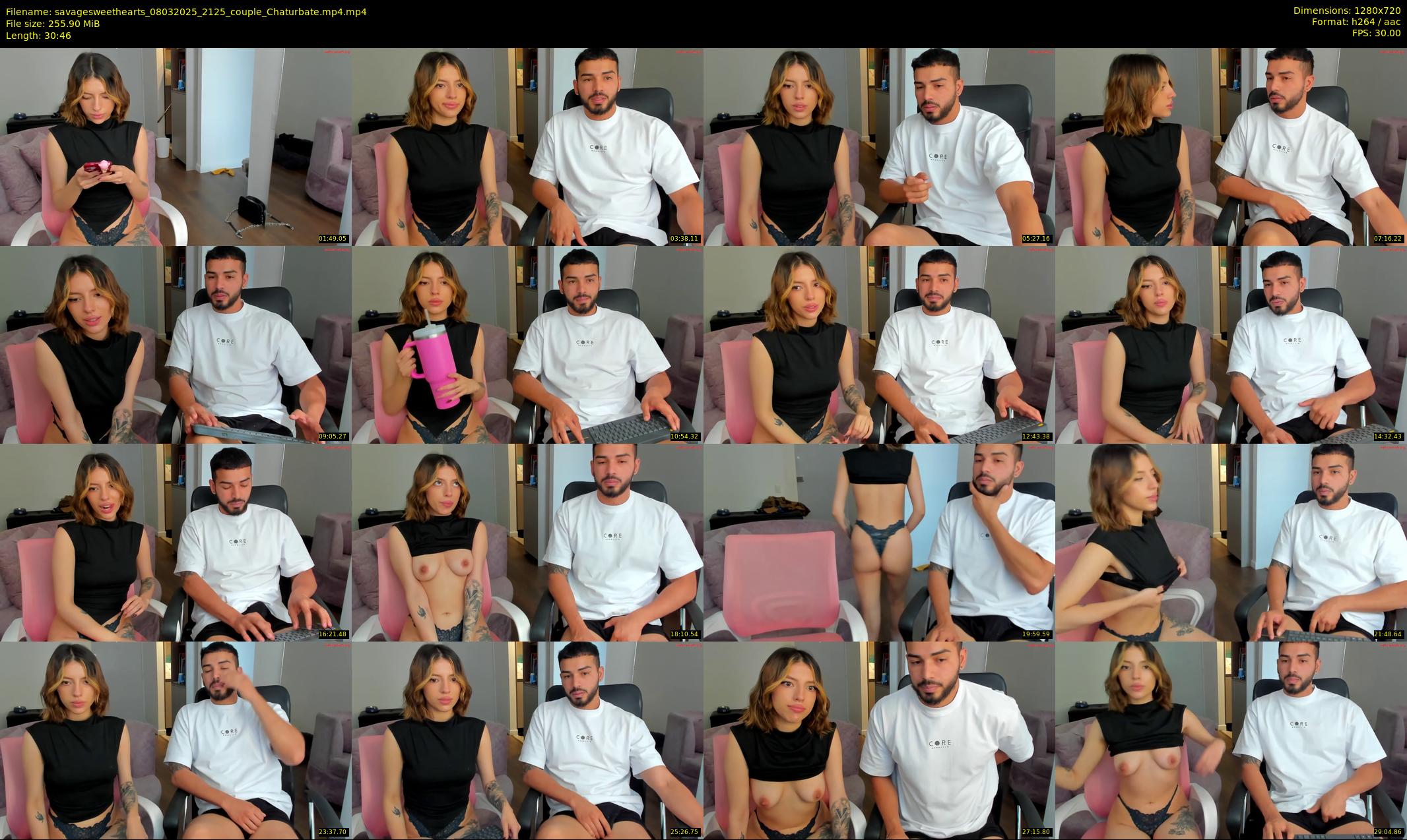 savagesweethearts — 31 minute Chaturbate couple cam show recording, 720p, Mar 8, 2025