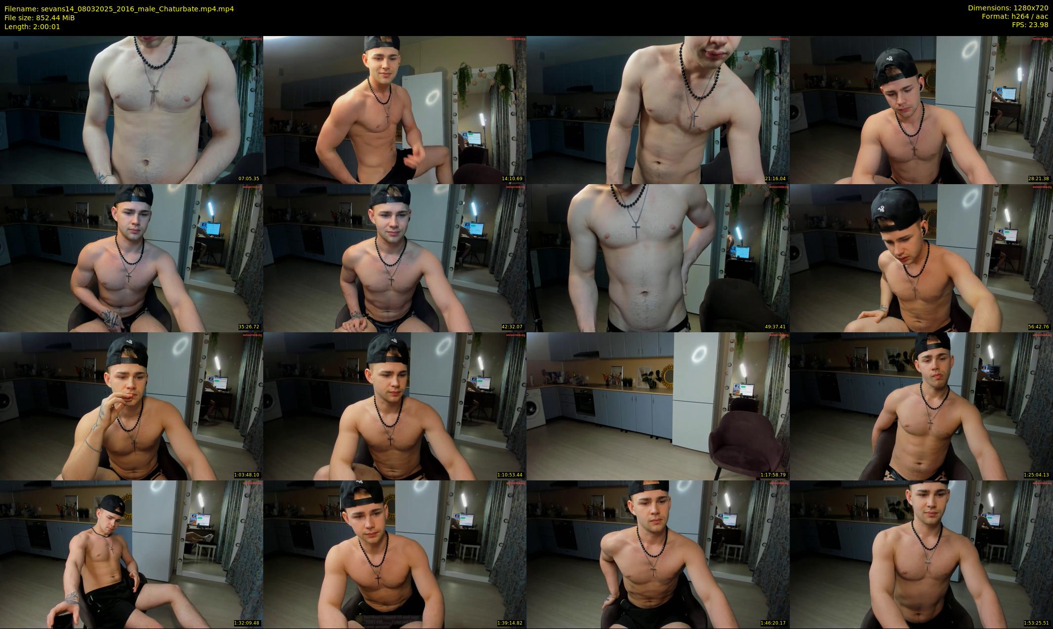 sevans14 — 121 minute Chaturbate male cam show recording, 720p, Mar 8, 2025
