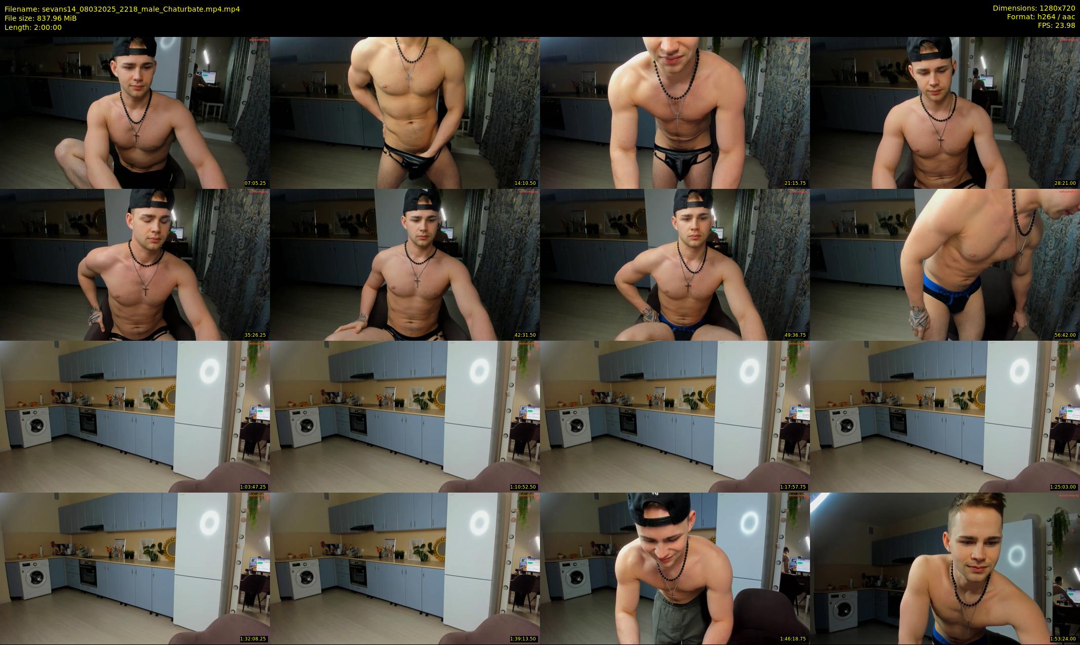 sevans14 — 120 minute Chaturbate male cam show recording, 720p, Mar 8, 2025