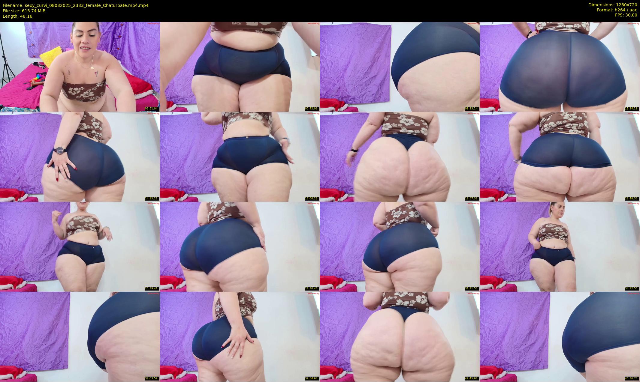 sexy_curvi — 49 minute Chaturbate female cam show recording, 720p, Mar 8, 2025