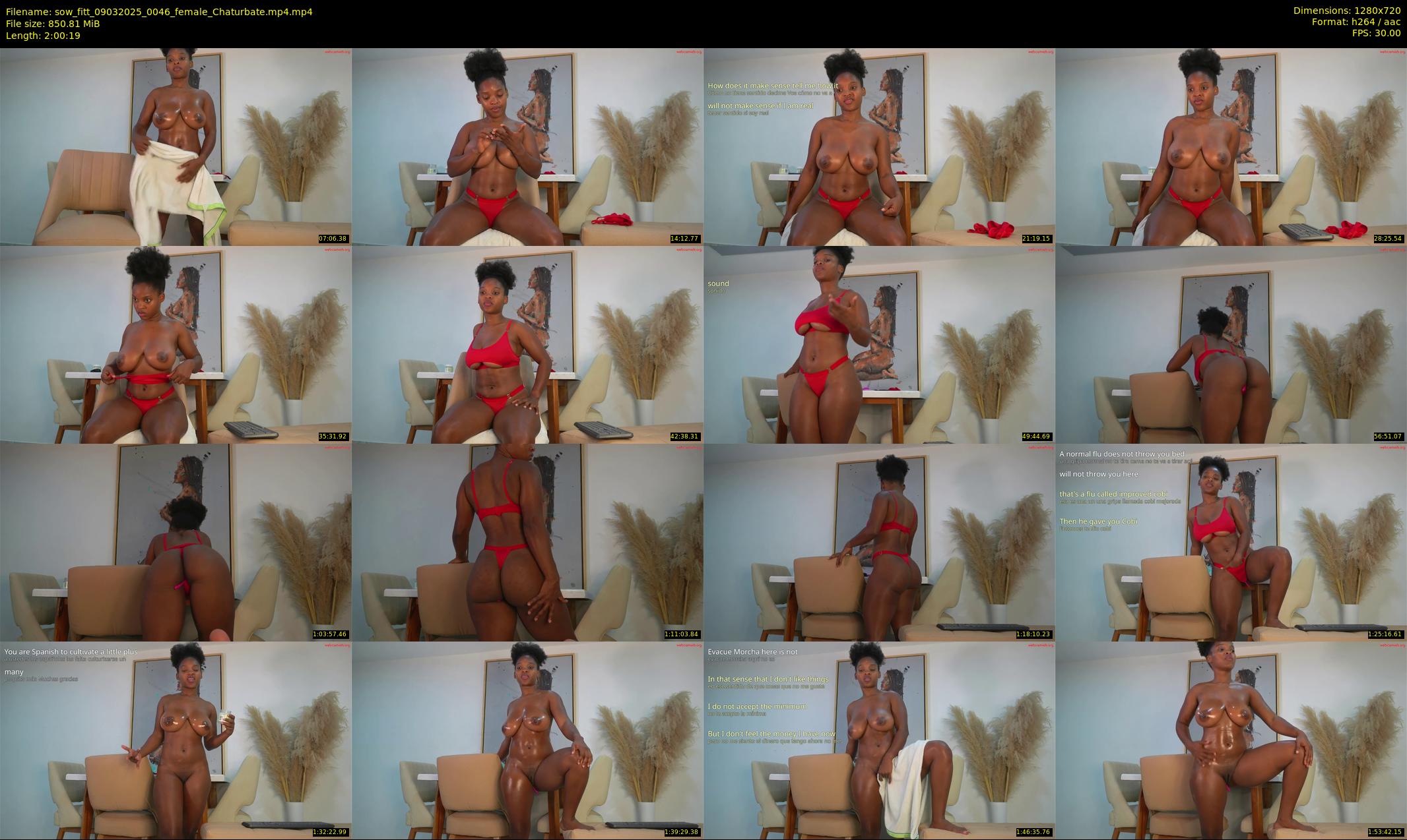 sow_fitt — 121 minute Chaturbate female cam show recording, 720p, Mar 9, 2025