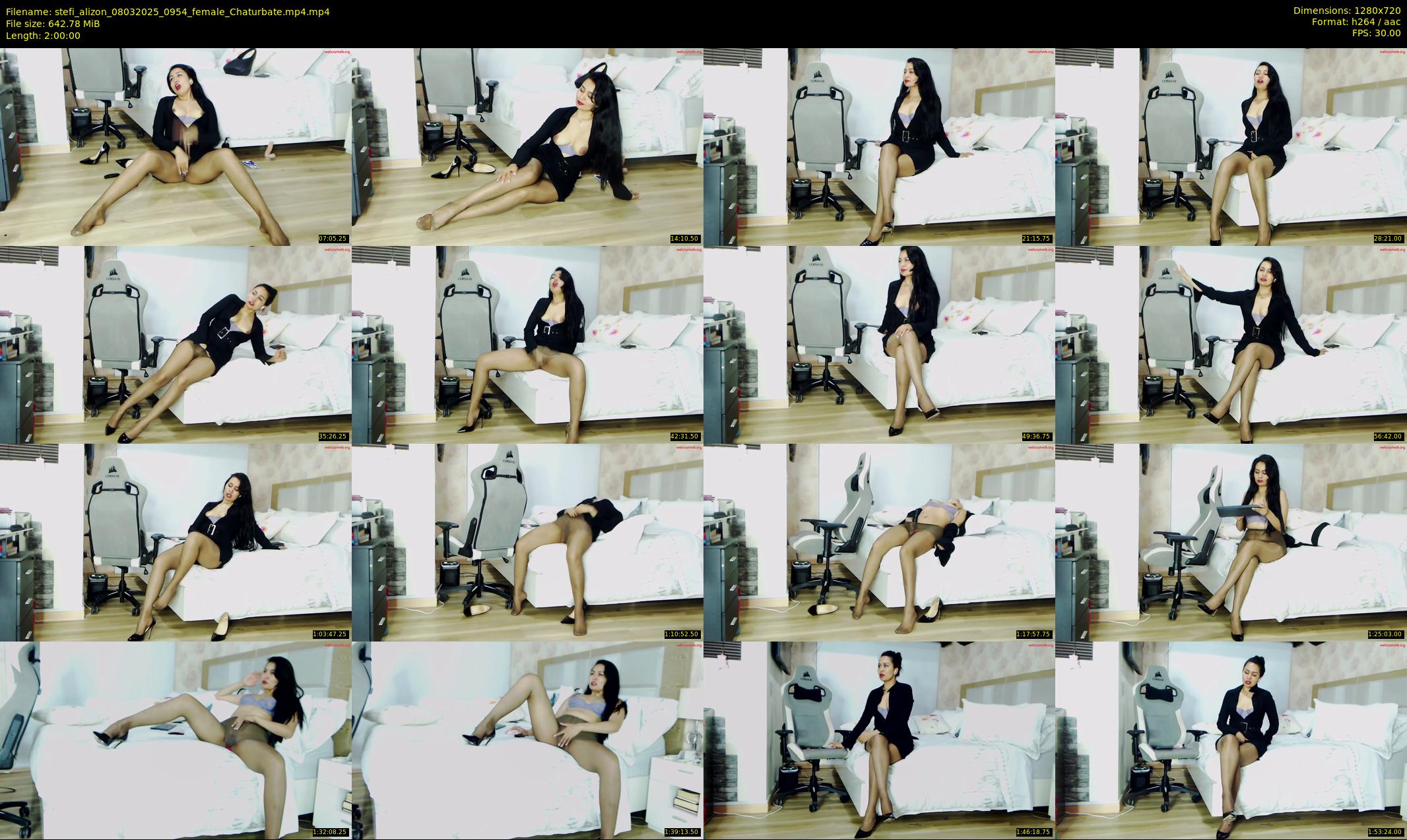 stefi_alizon — 120 minute Chaturbate female cam show recording, 720p, Mar 8, 2025