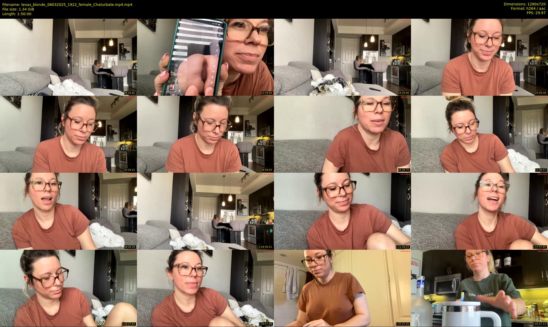 texas_blonde — 110 minute Chaturbate female cam show recording, 720p, Mar 8, 2025