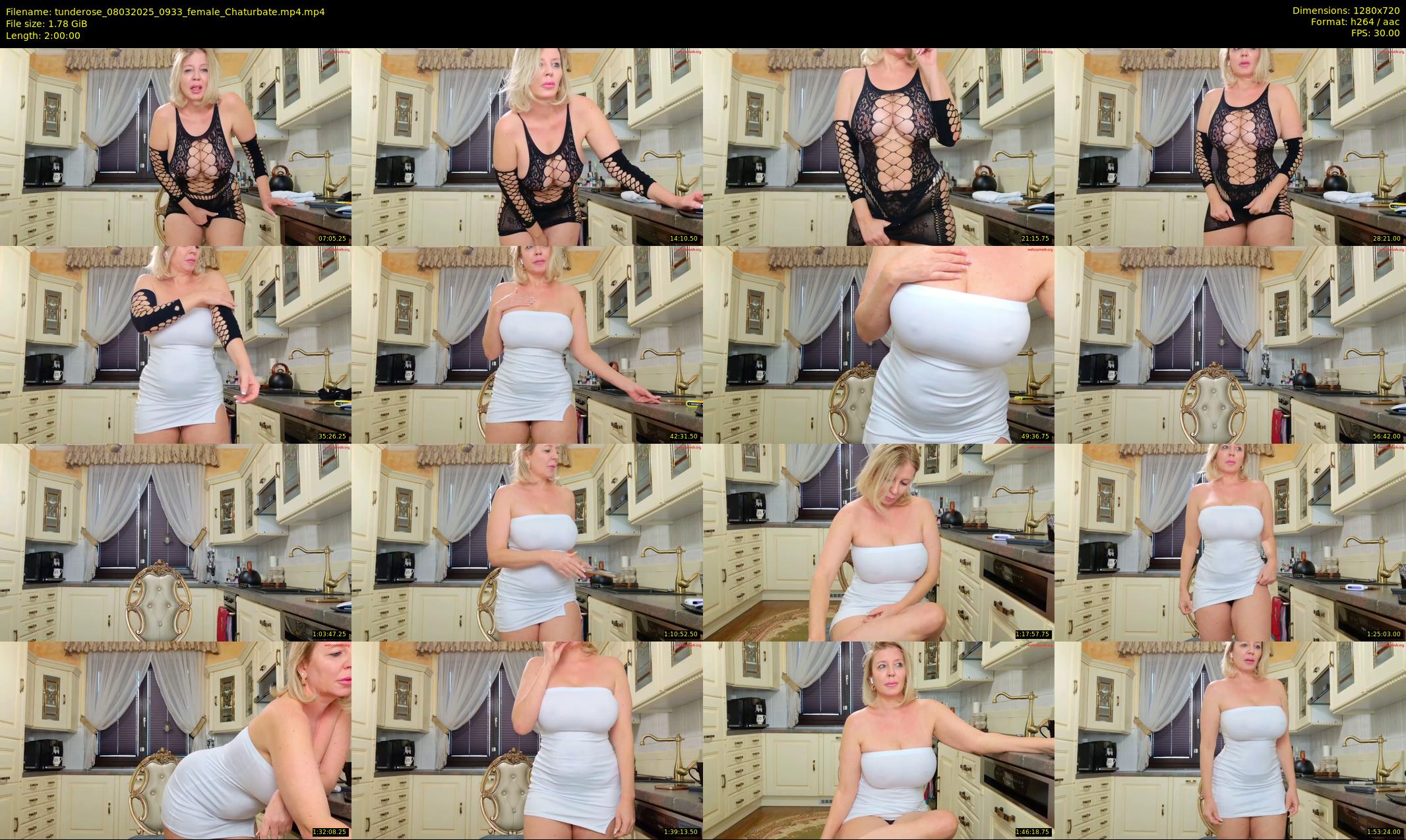 tunderose — 120 minute Chaturbate female cam show recording, 720p, Mar 8, 2025