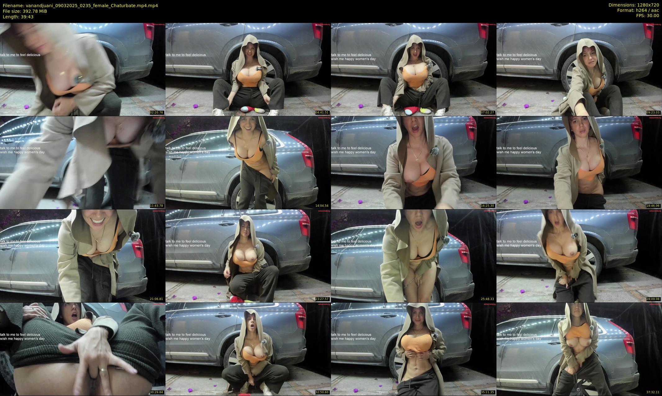 vanandjuani — 40 minute Chaturbate female cam show recording, 720p, Mar 9, 2025