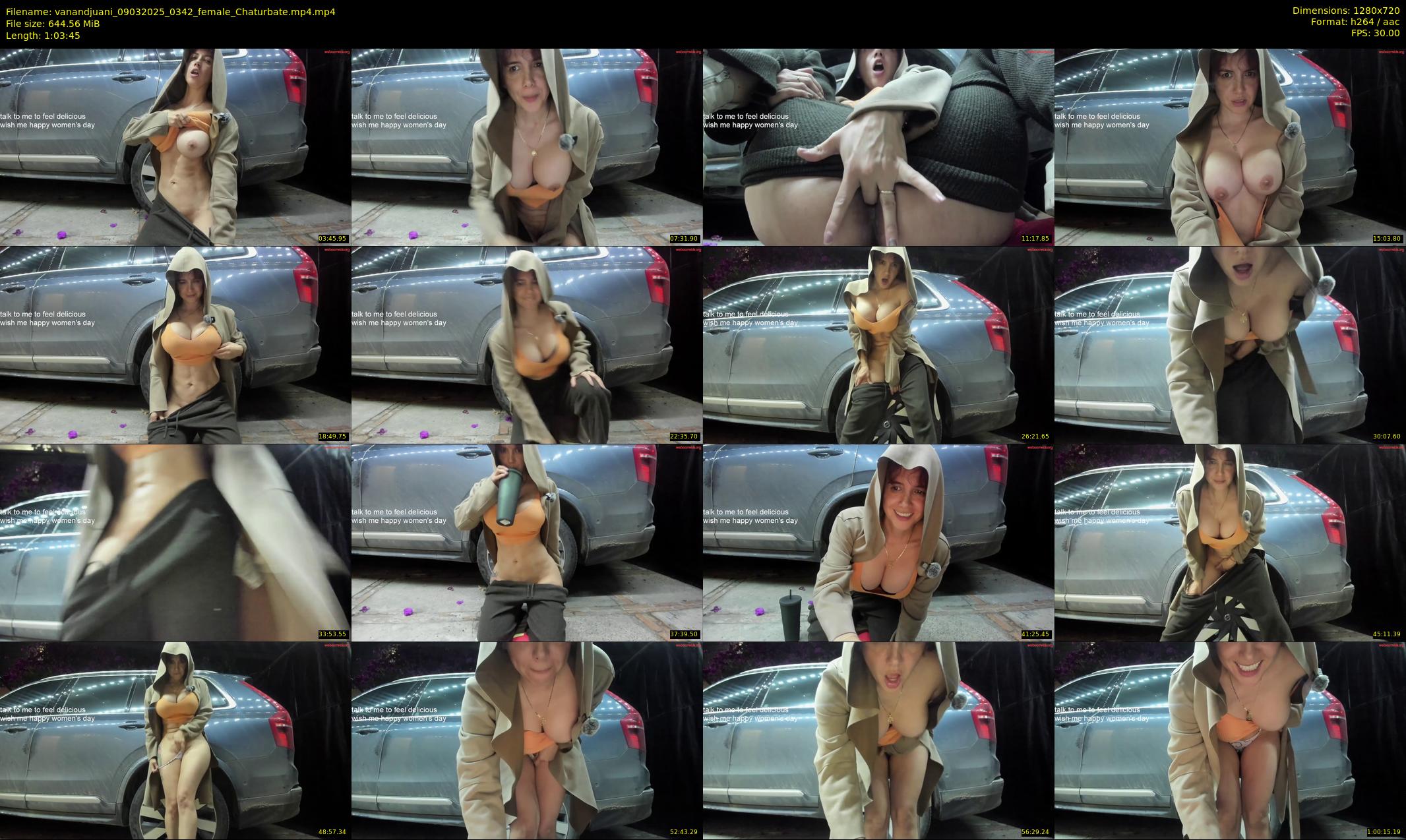vanandjuani — 64 minute Chaturbate female cam show recording, 720p, Mar 9, 2025