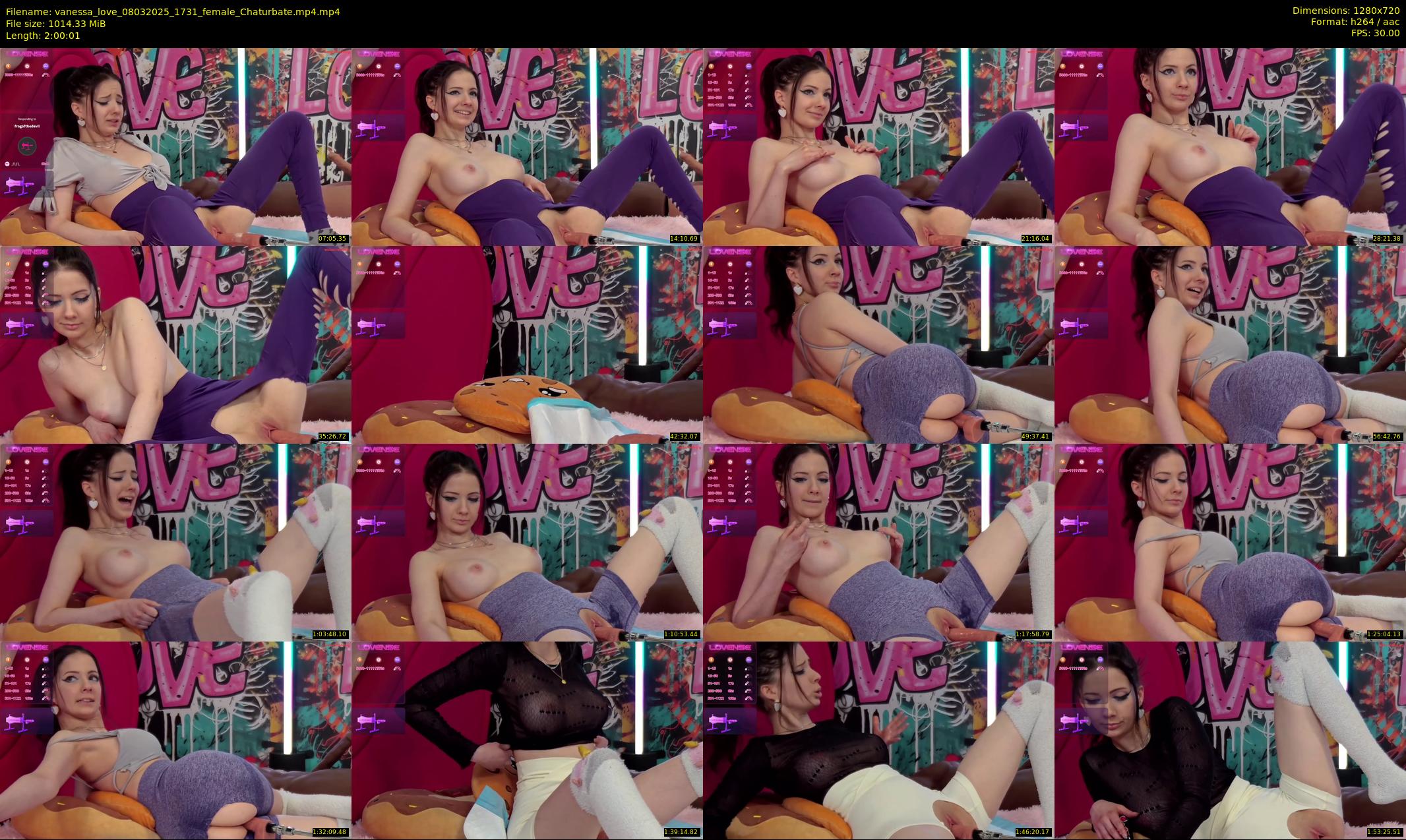 vanessa_love — 121 minute Chaturbate female cam show recording, 720p, Mar 8, 2025