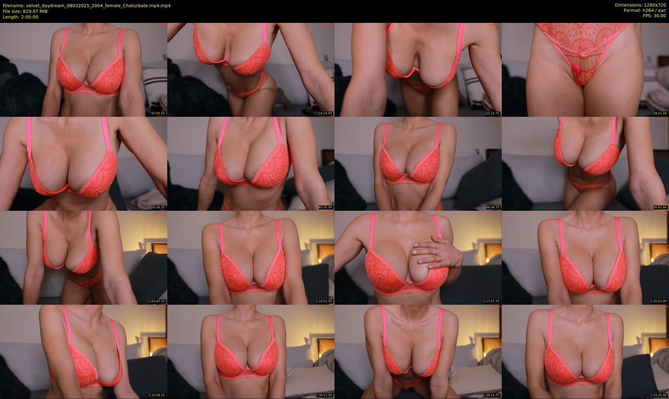 velvet_daydream — 120 minute Chaturbate female cam show recording, 720p, Mar 8, 2025