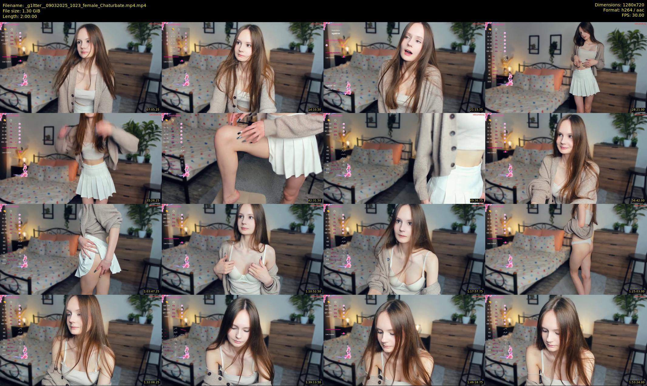 _g1ltter_ — 120 minute Chaturbate female cam show recording, 720p, Mar 9, 2025