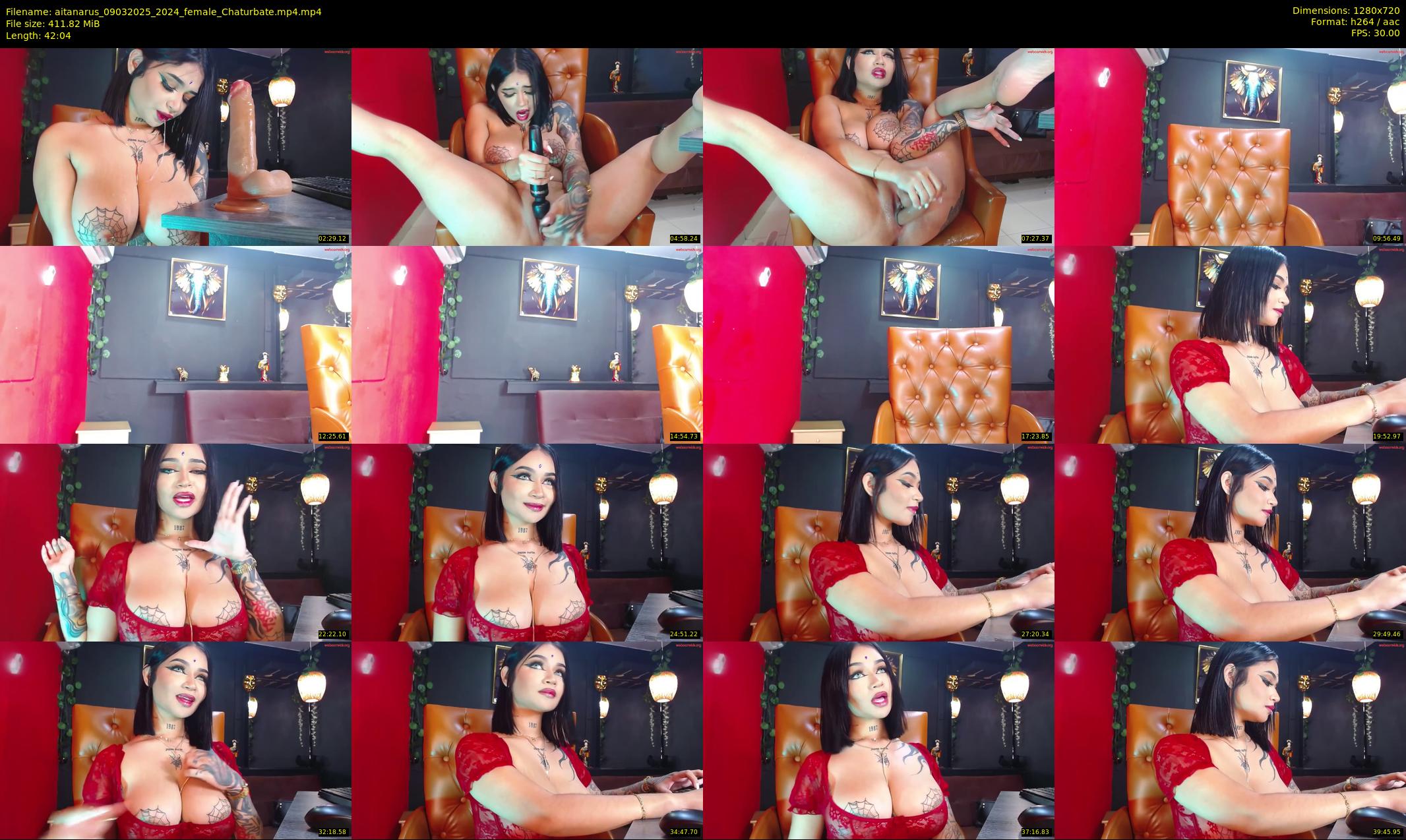 aitanarus — 43 minute Chaturbate female cam show recording, 720p, Mar 9, 2025