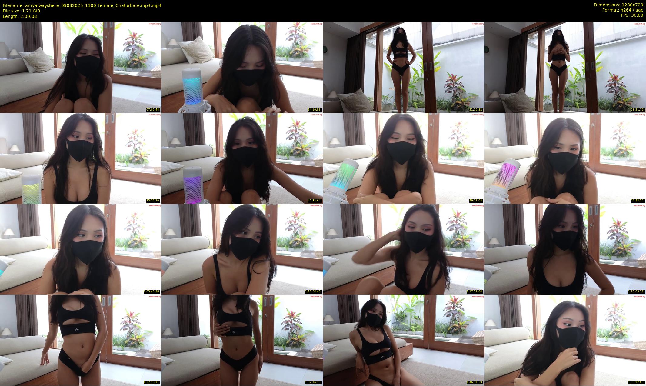 amyalwayshere — 121 minute Chaturbate female cam show recording, 720p, Mar 9, 2025