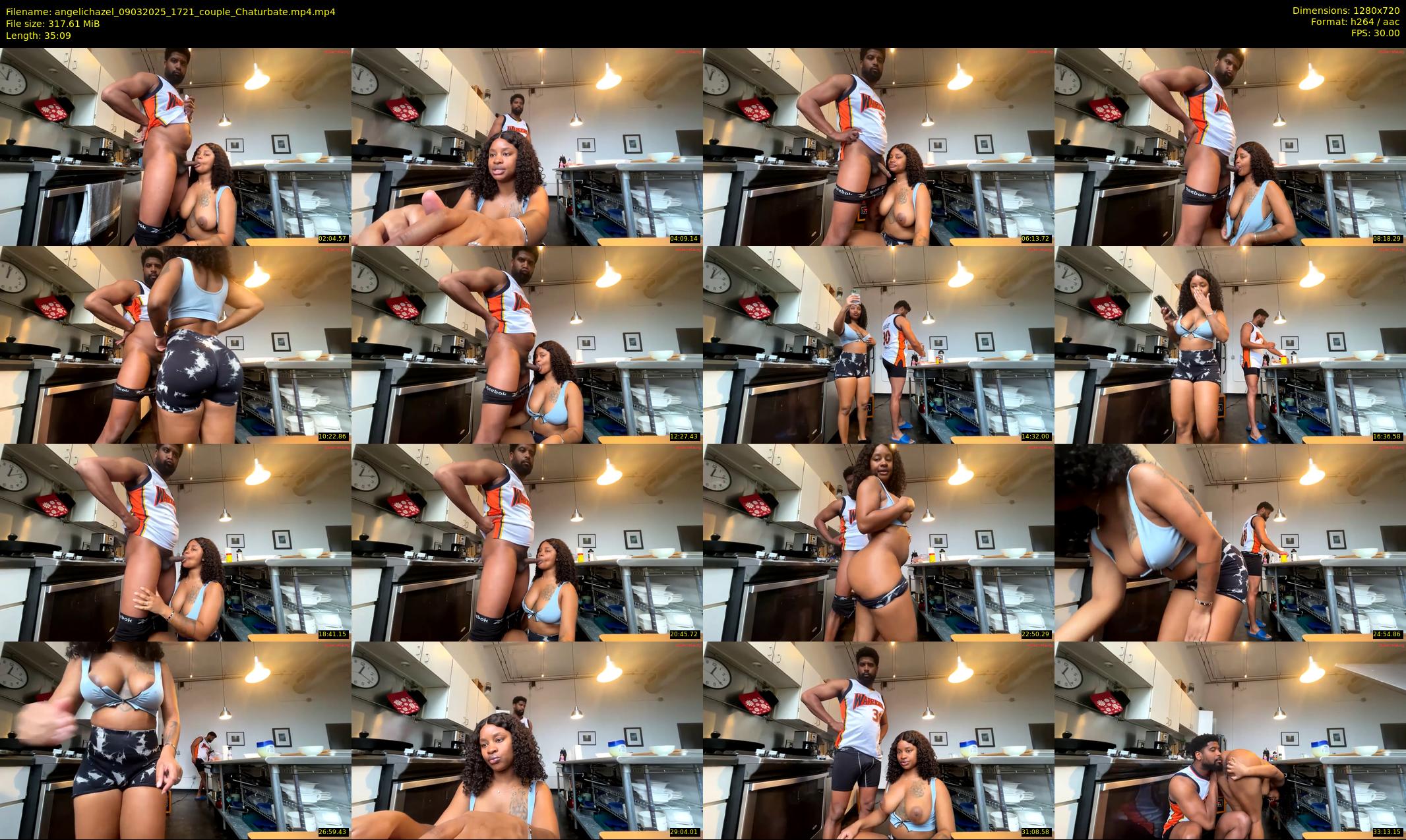 angelichazel — 36 minute Chaturbate couple cam show recording, 720p, Mar 9, 2025