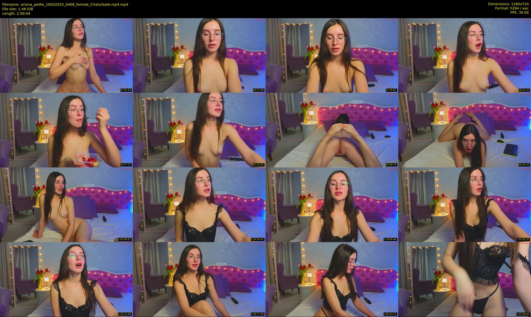 ariana_petite — 121 minute Chaturbate female cam show recording, 720p, Mar 10, 2025
