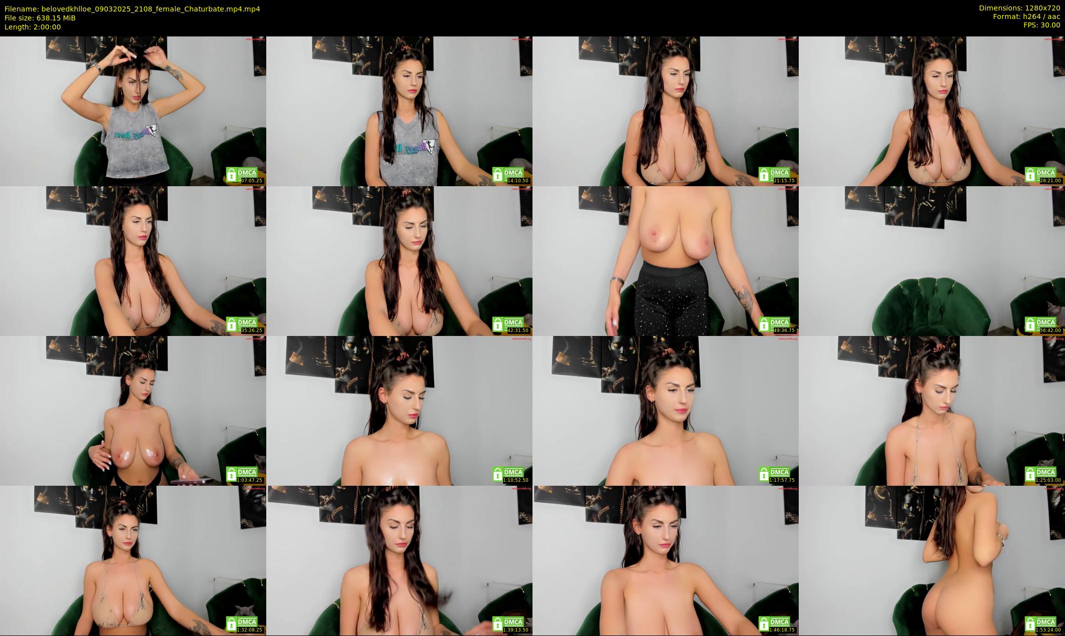 belovedkhlloe — 120 minute Chaturbate female cam show recording, 720p, Mar 9, 2025