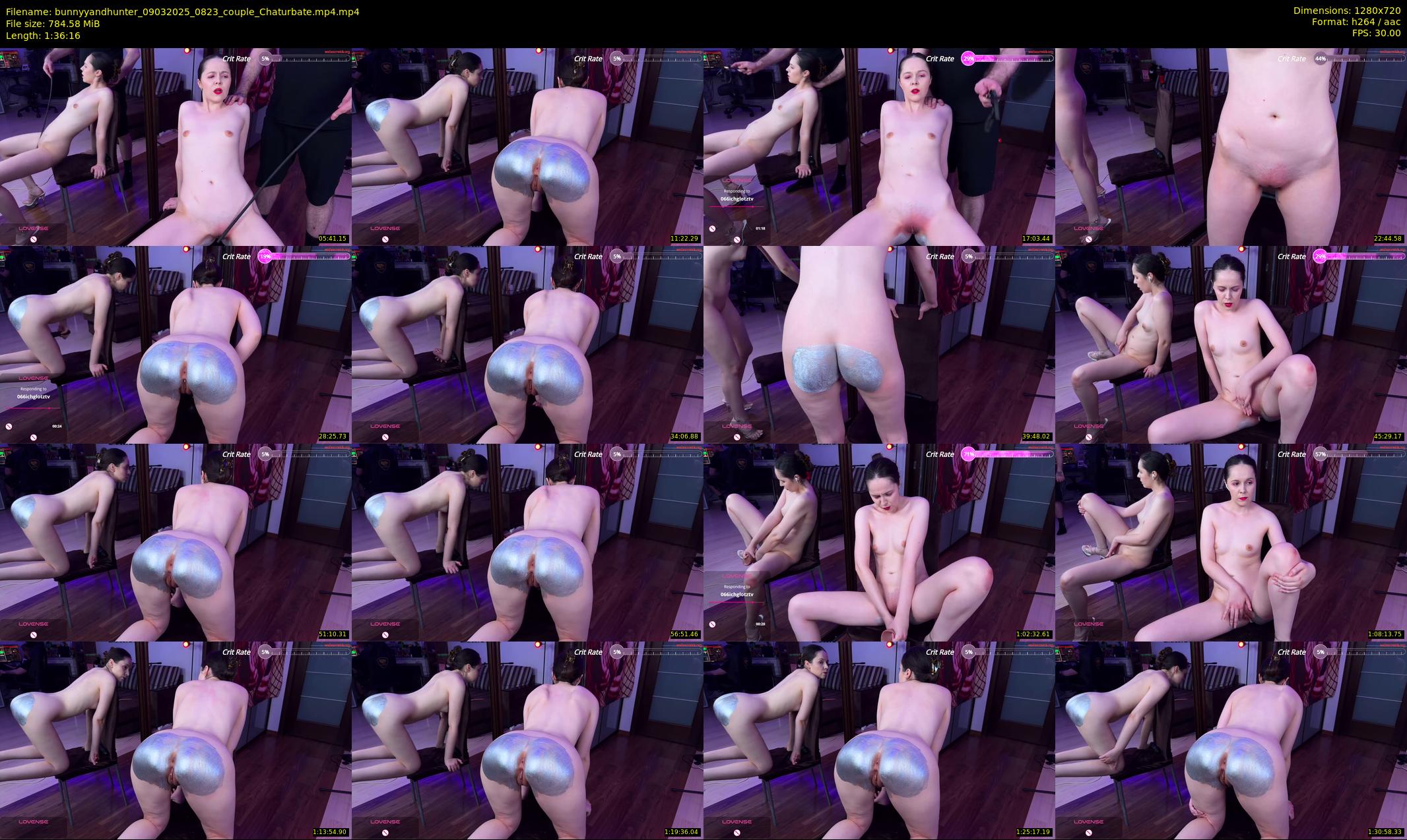 bunnyyandhunter — 97 minute Chaturbate couple cam show recording, 720p, Mar 9, 2025